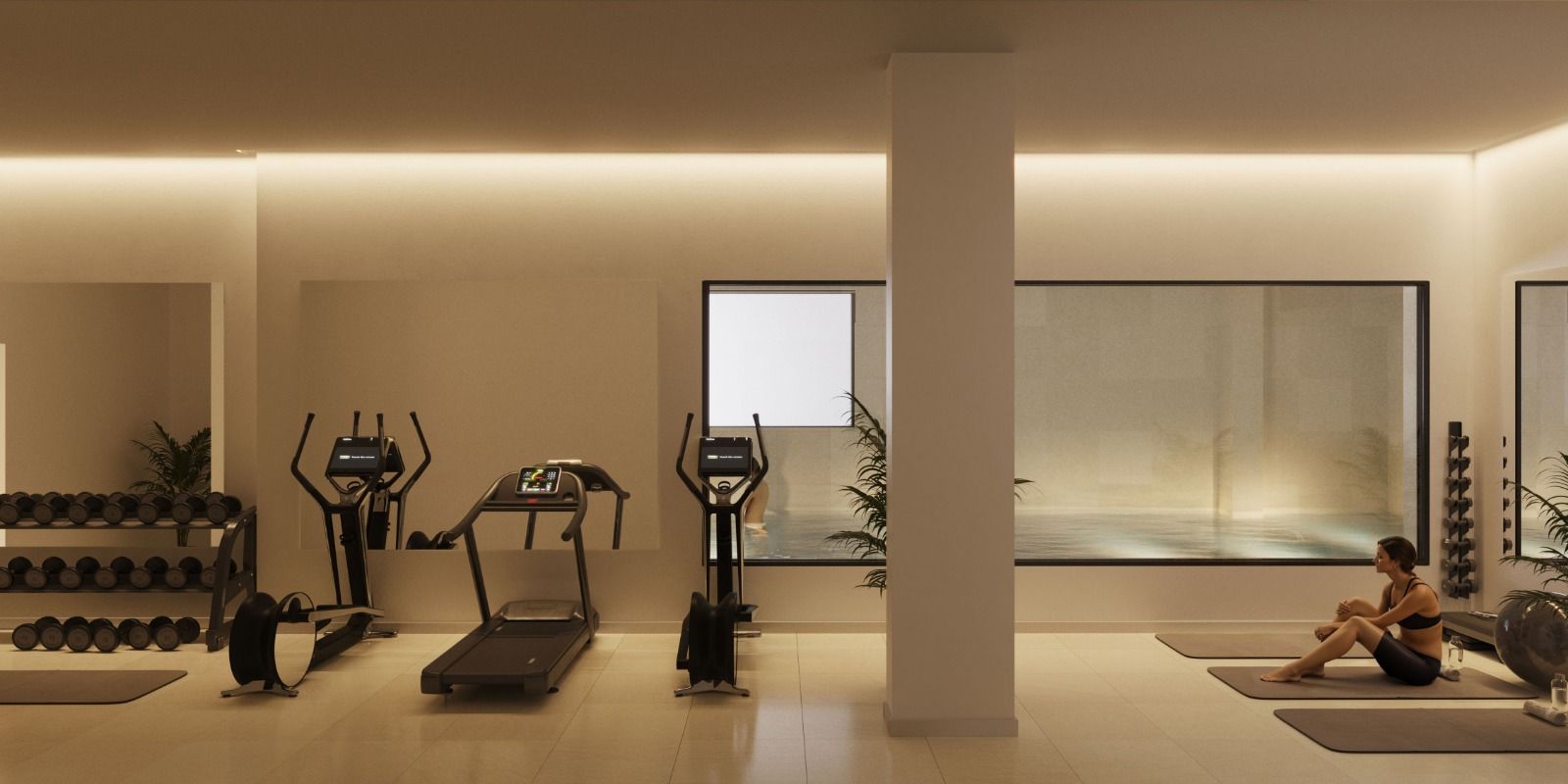 Utility room of the apartment in Playa de los Boliches, Fuengirola