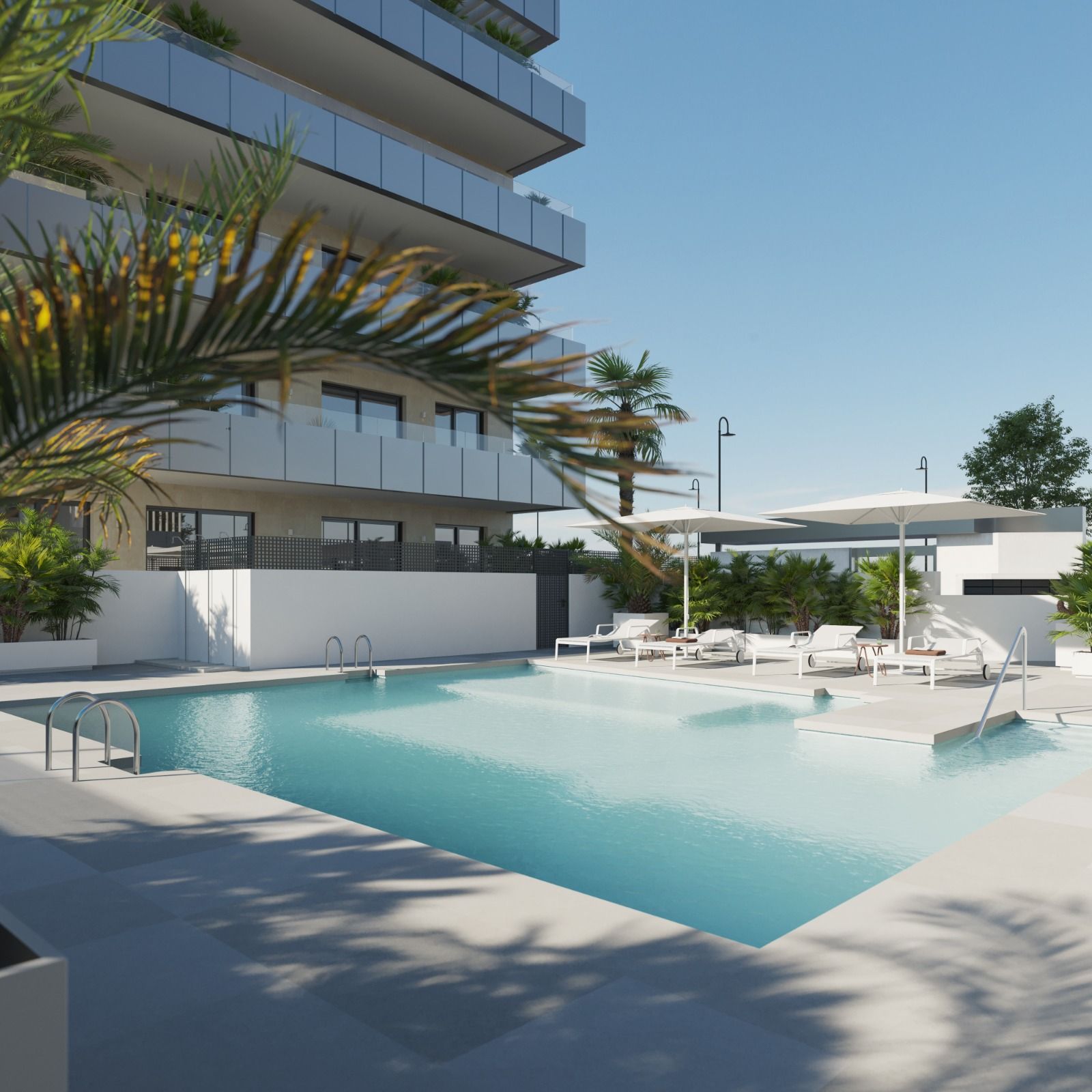 Parking area of the apartment in Playa de los Boliches, Fuengirola