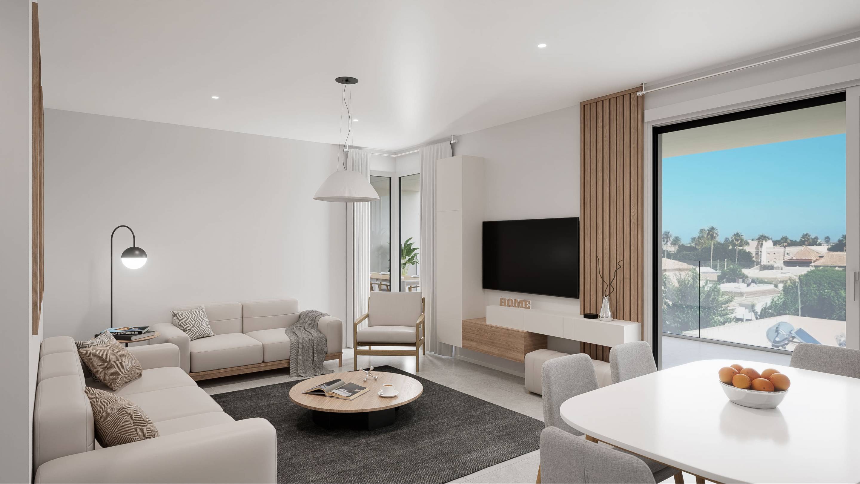 Kitchen area in apartment, Euro Roda