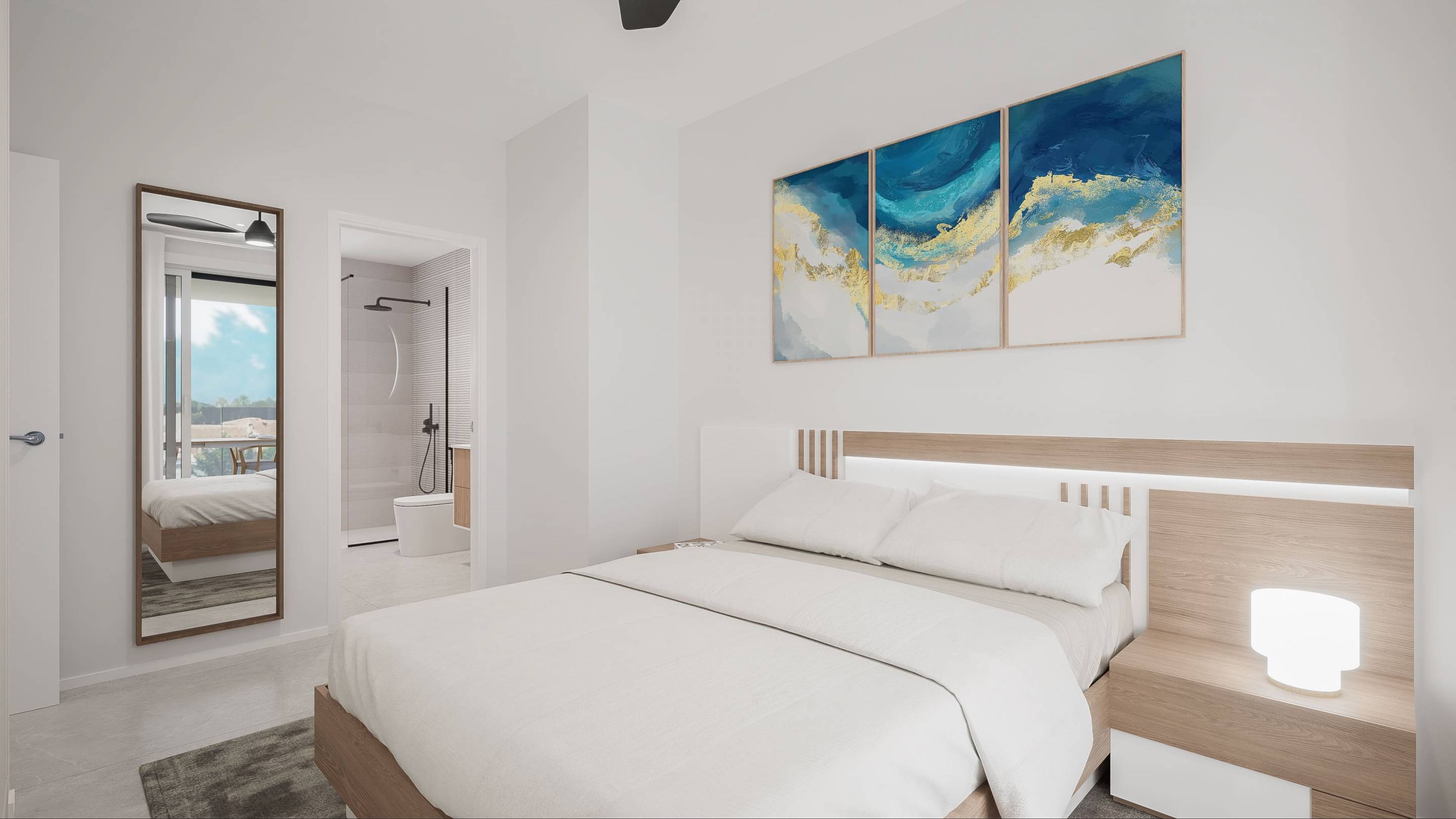 Bathroom in apartment, Euro Roda