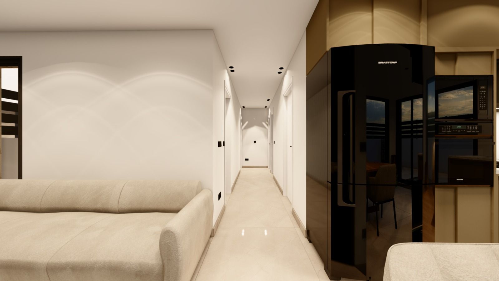 Third bedroom in 3-bedroom villa, Urbanización Monteazul, Benijofar