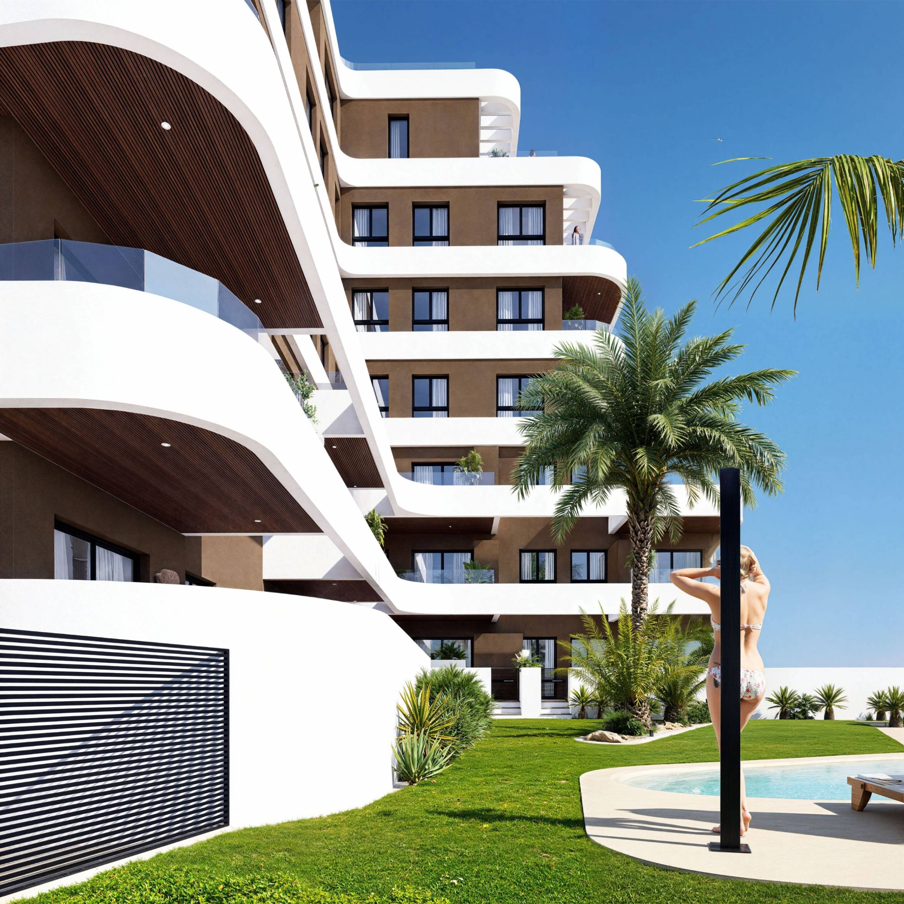 Building detail of the apartment in CENTRO, Guardamar Del Segura