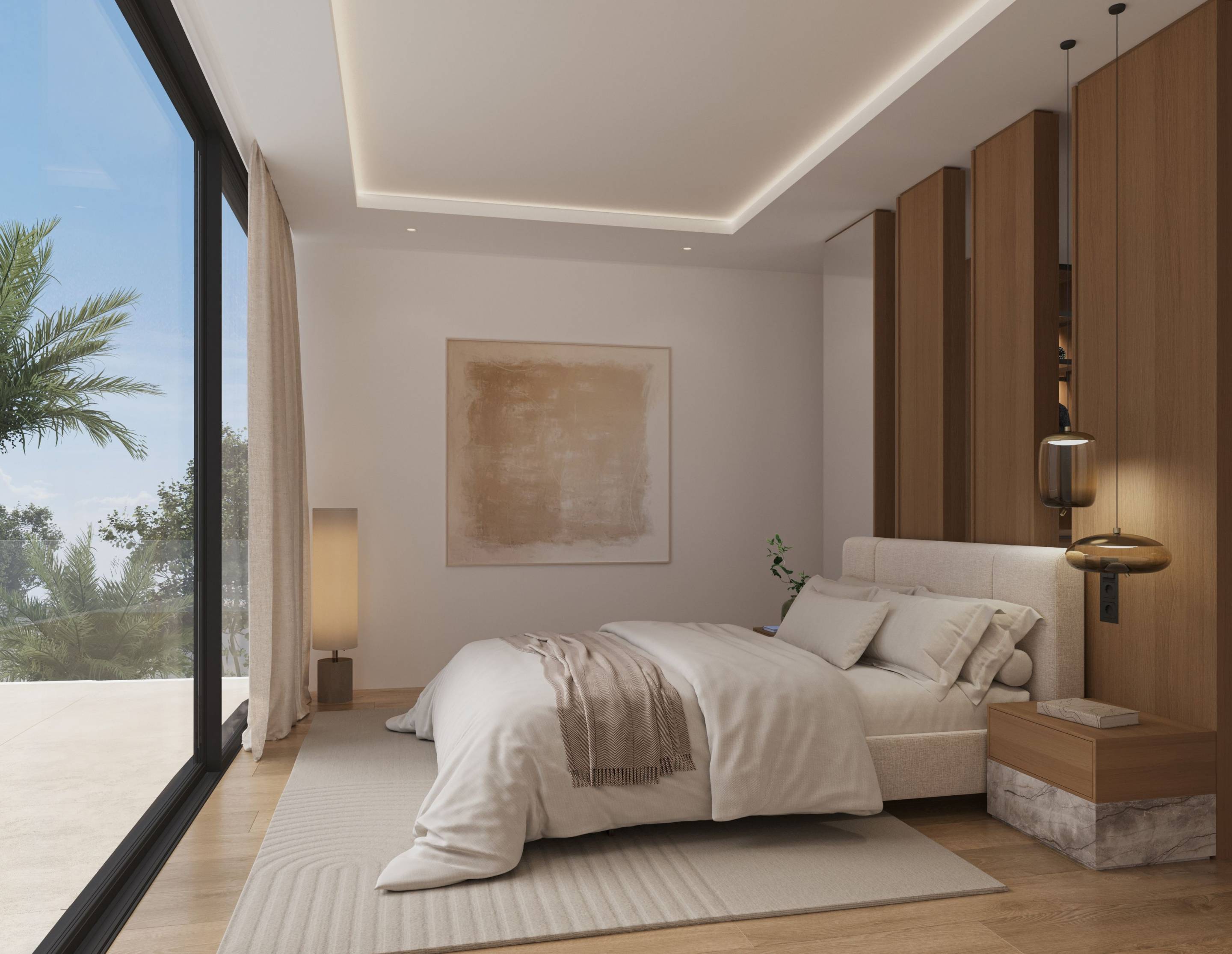 Second bathroom in 5-bedroom new-build villa, Estepona