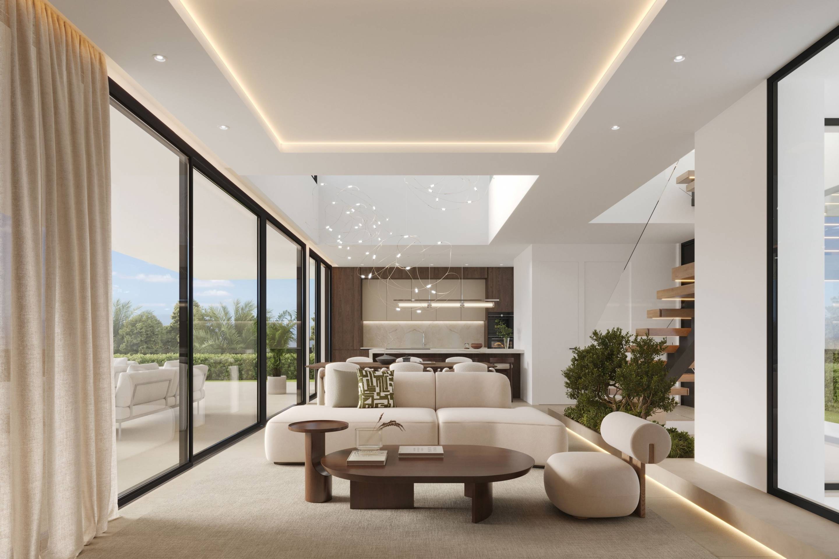 Kitchen in 5-bedroom new-build villa, Estepona