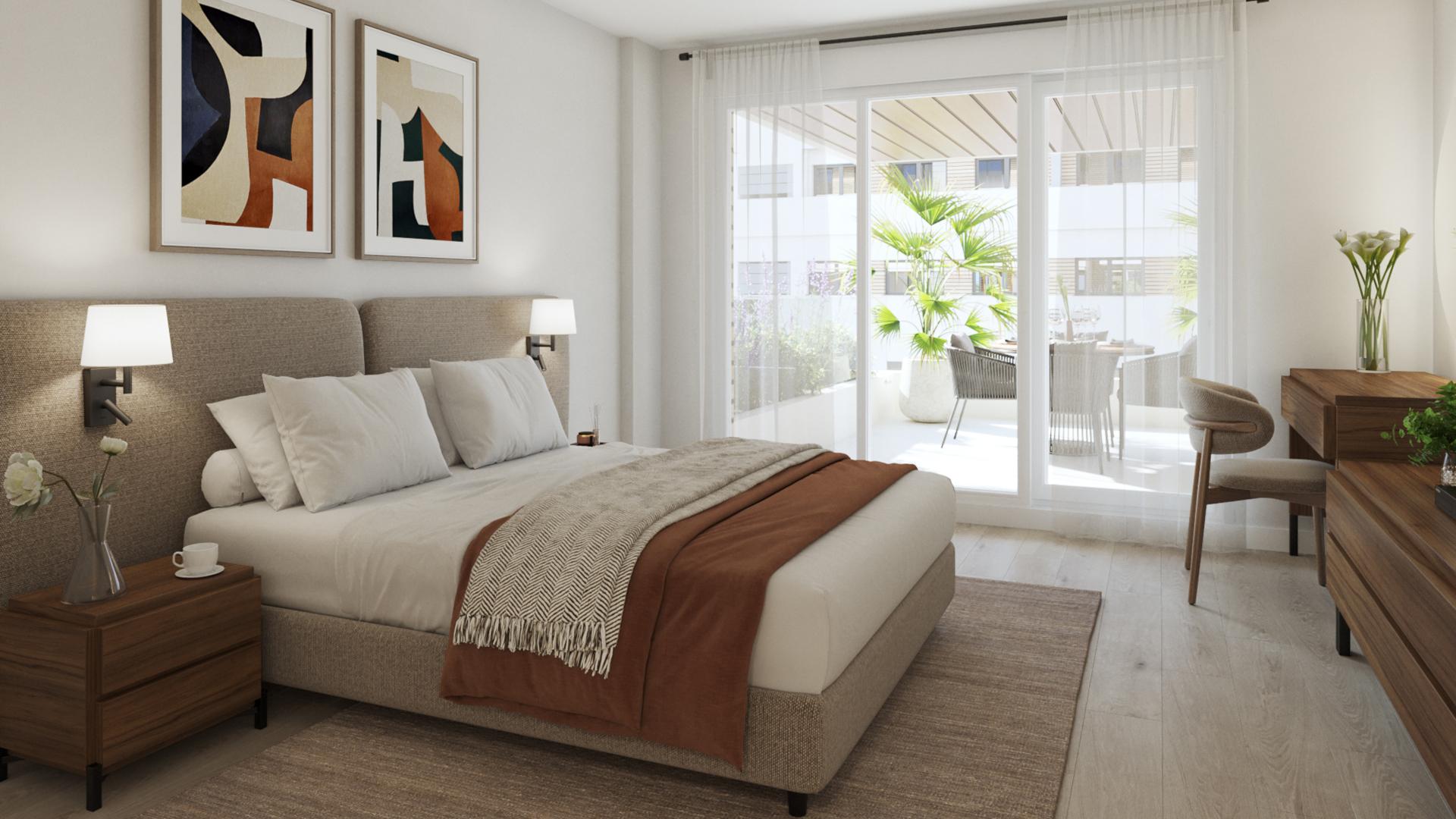 Living room in 3-bedroom apartment, El Saltillo, Torremolinos