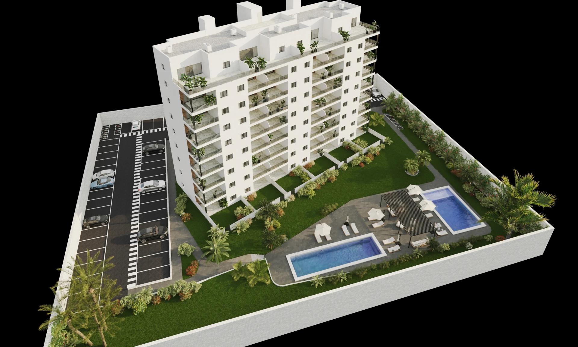 Second view of the penthouse interior, Las Azaleas