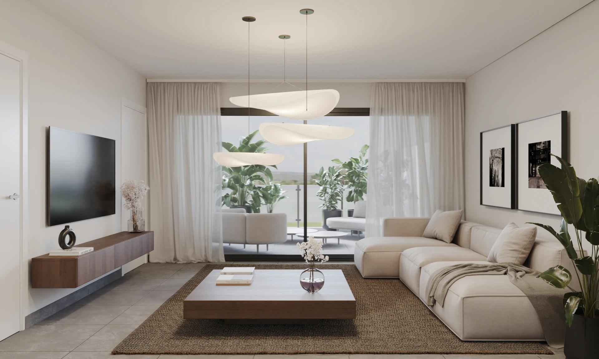 Interior view of apartment in Cala Palmera, Villajoyosa