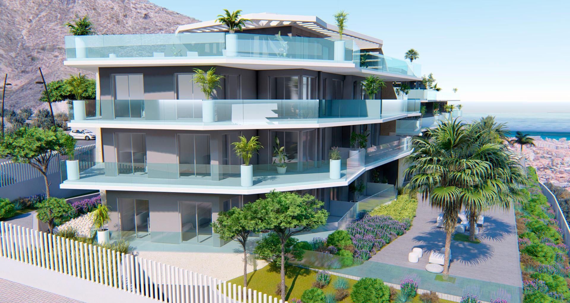 Apartment for sale in Montealto, Benalmádena - exterior view of new-build development