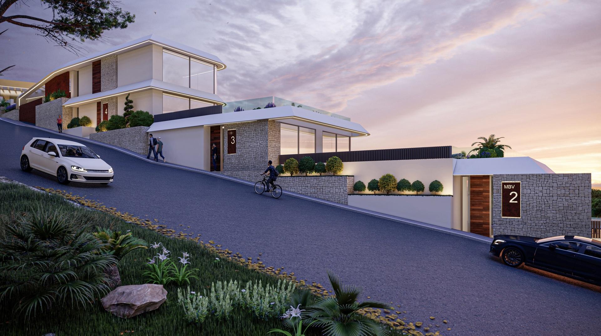 Interior finish detail in 4-bedroom villa, Puerto, Calpe