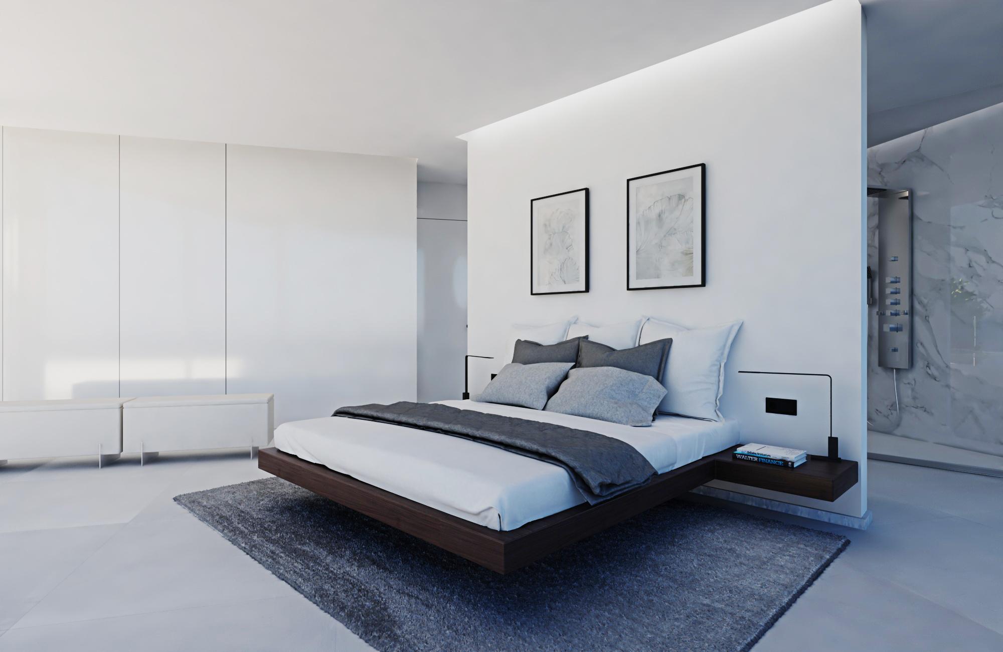 Third bathroom in 4-bedroom new-build villa, Puerto, Calpe