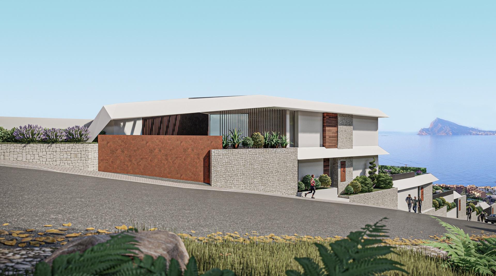 Kitchen in 4-bedroom new-build villa, Puerto, Calpe
