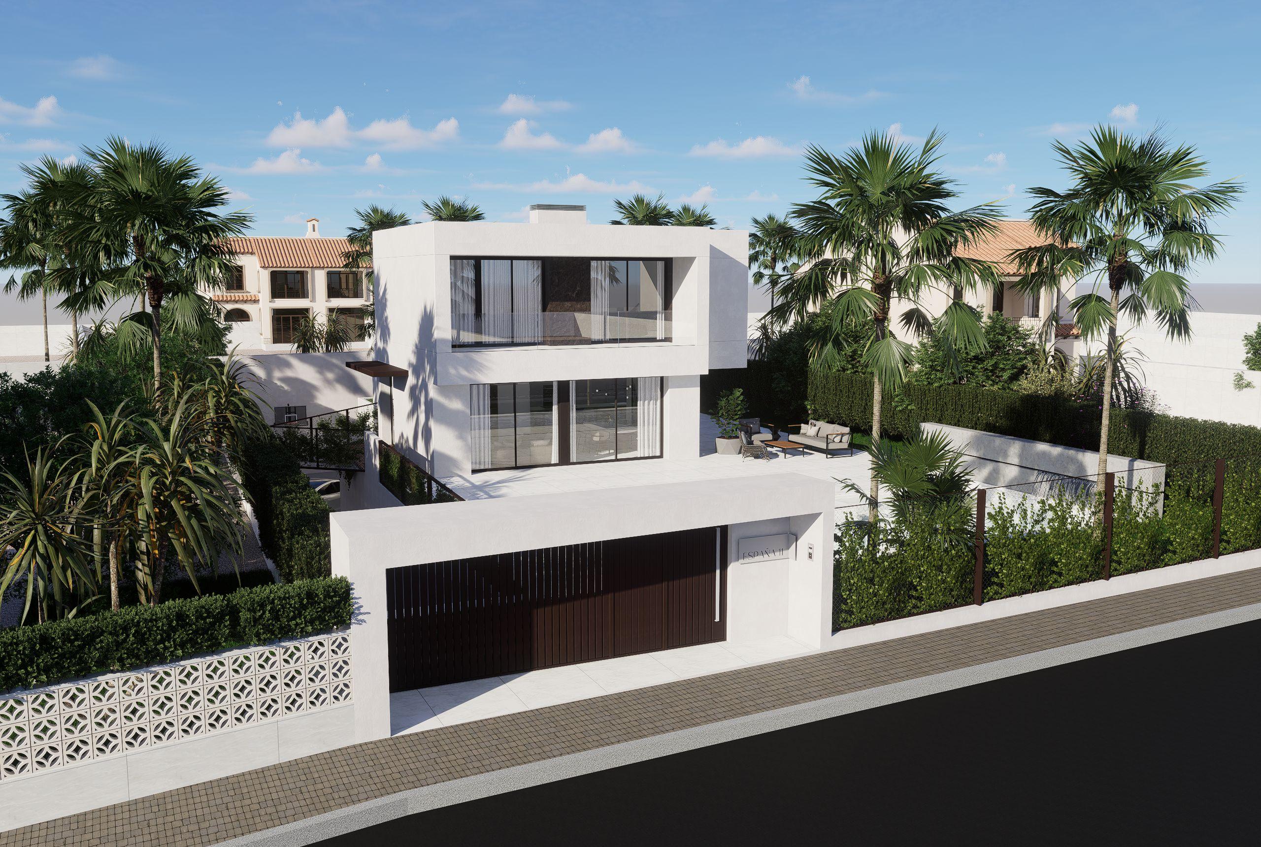 Utility or garage area in new-build villa, Coloma, La Nucía