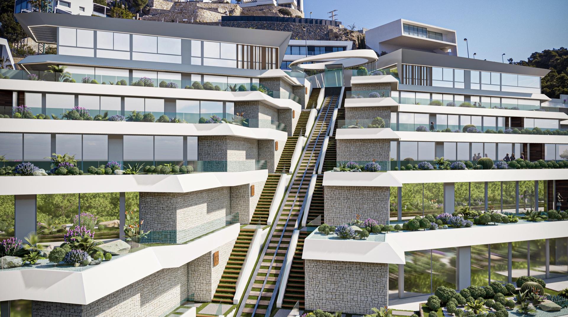 Parking area of the apartment in Puerto, Calpe (view 37)