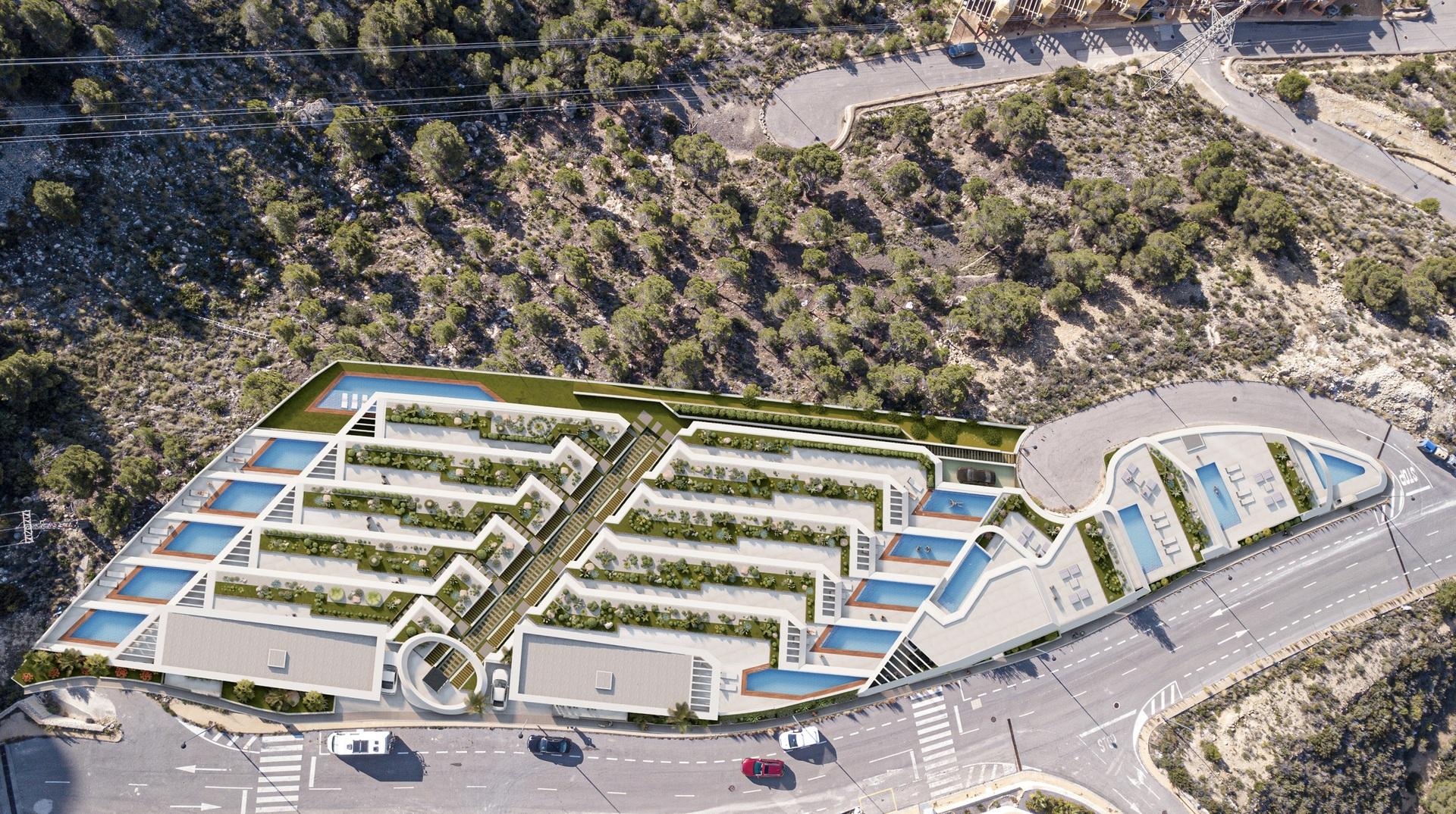 Neighbourhood view of the penthouse in Puerto, Calpe (view 39)