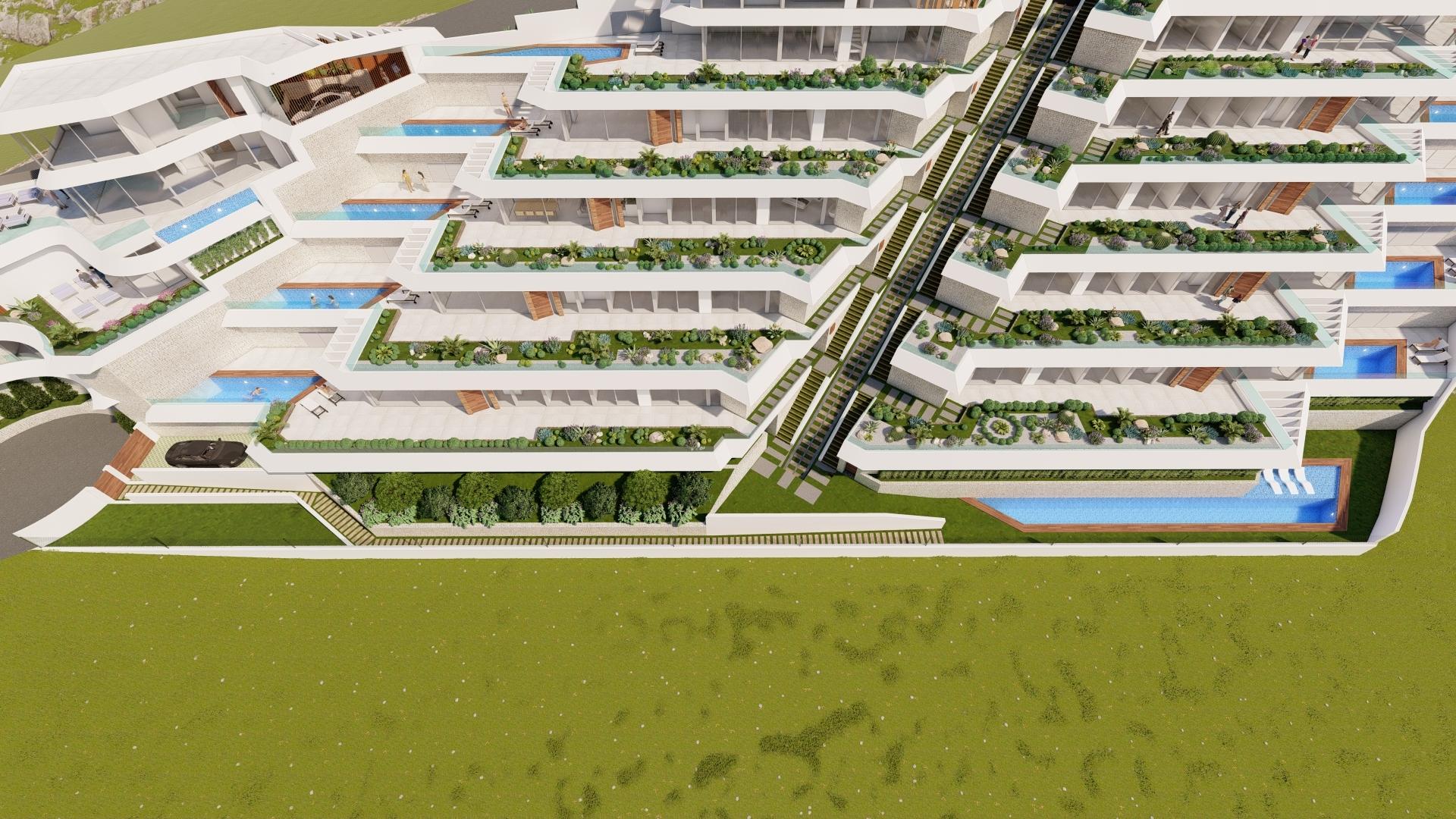 Parking area of the penthouse in Puerto, Calpe (view 47)