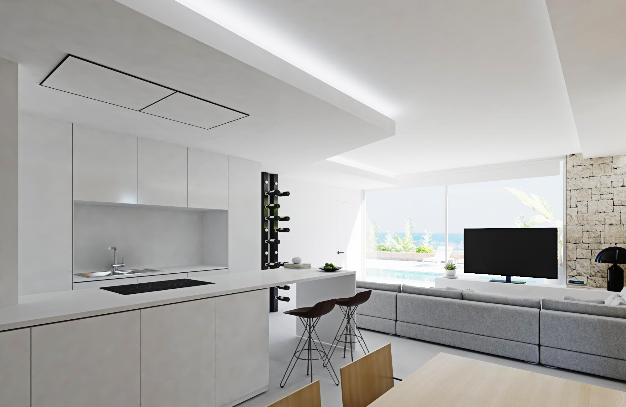 Second view of the penthouse interior, Puerto