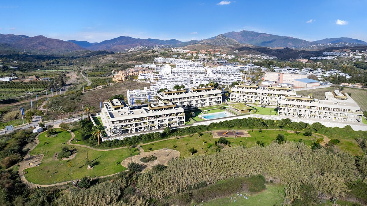 Bedroom 2 in new-build penthouse, Urb Playa Cancelada, Estepona