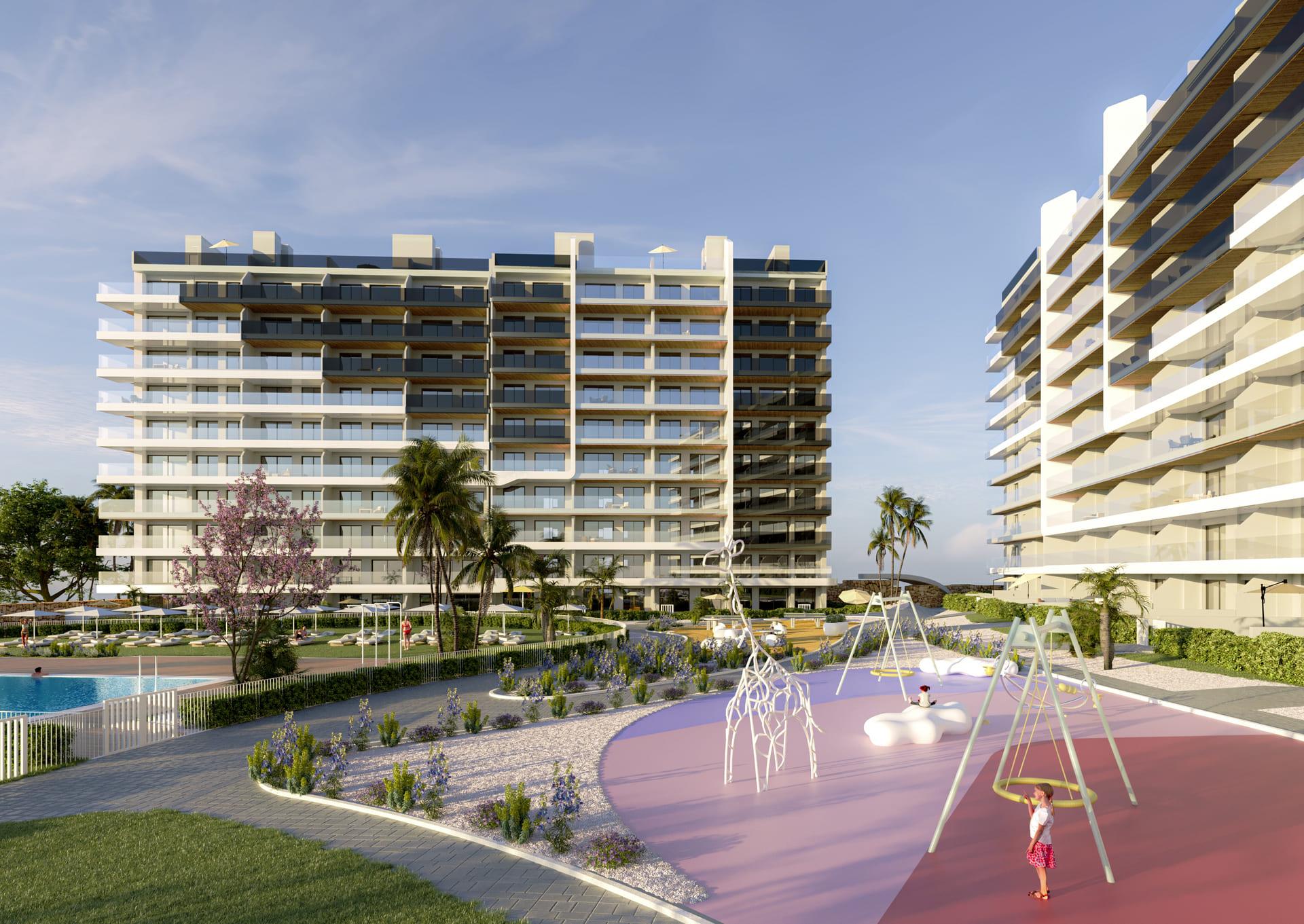 Third bedroom in 3-bedroom new-build apartment, Punta Prima, Torrevieja