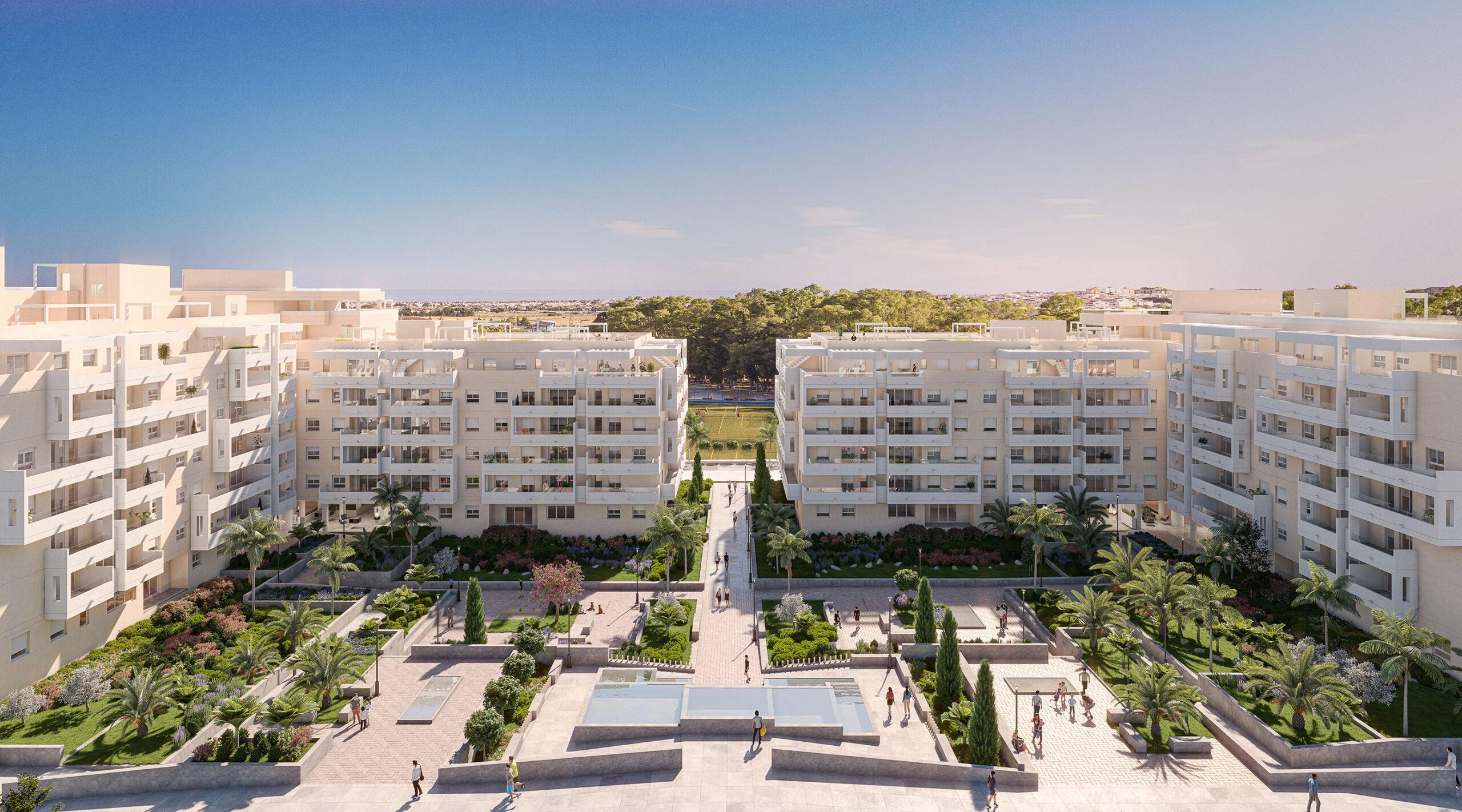 Rooftop solarium of 2-bedroom penthouse, Rodeo Alto, Marbella