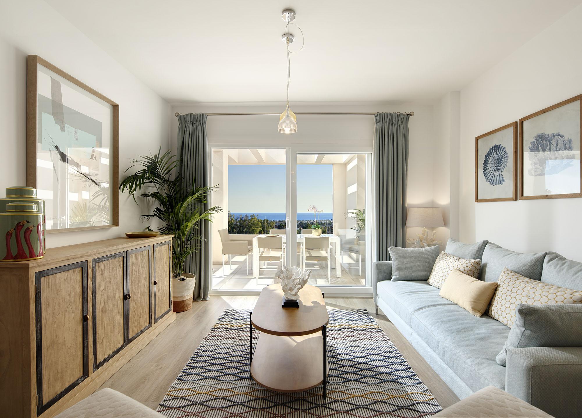 Building entrance and lift access, new-build development, Rodeo Alto, Marbella