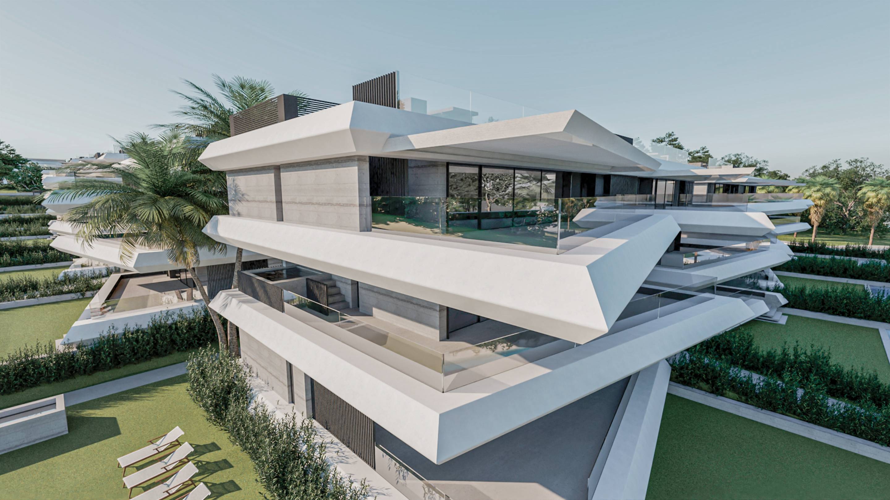 Apartment for sale in Selwo, Estepona - exterior view of new-build residential development