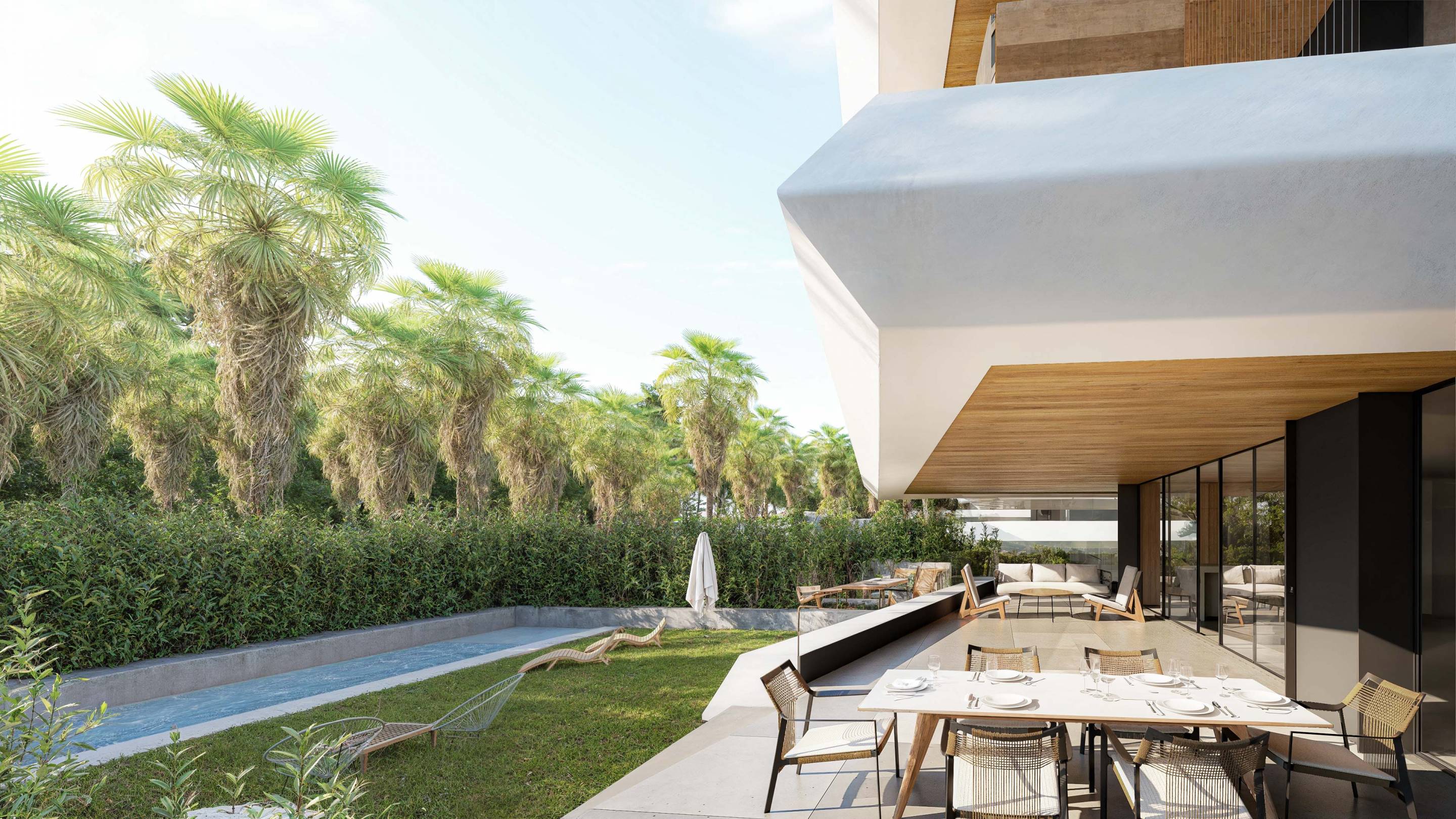 Development exterior showing building facade, Selwo, Estepona