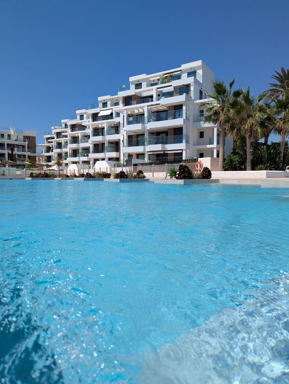Aerial or street-level view of development location, Denia