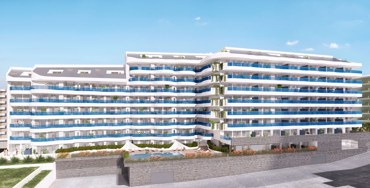 Entrance of the penthouse in Puerto Deportivo, Fuengirola