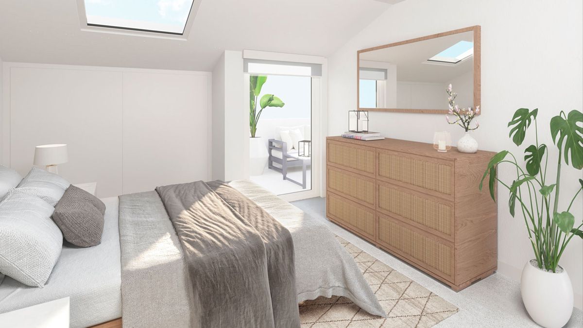 Bedroom in 1-bedroom apartment, Puerto Deportivo