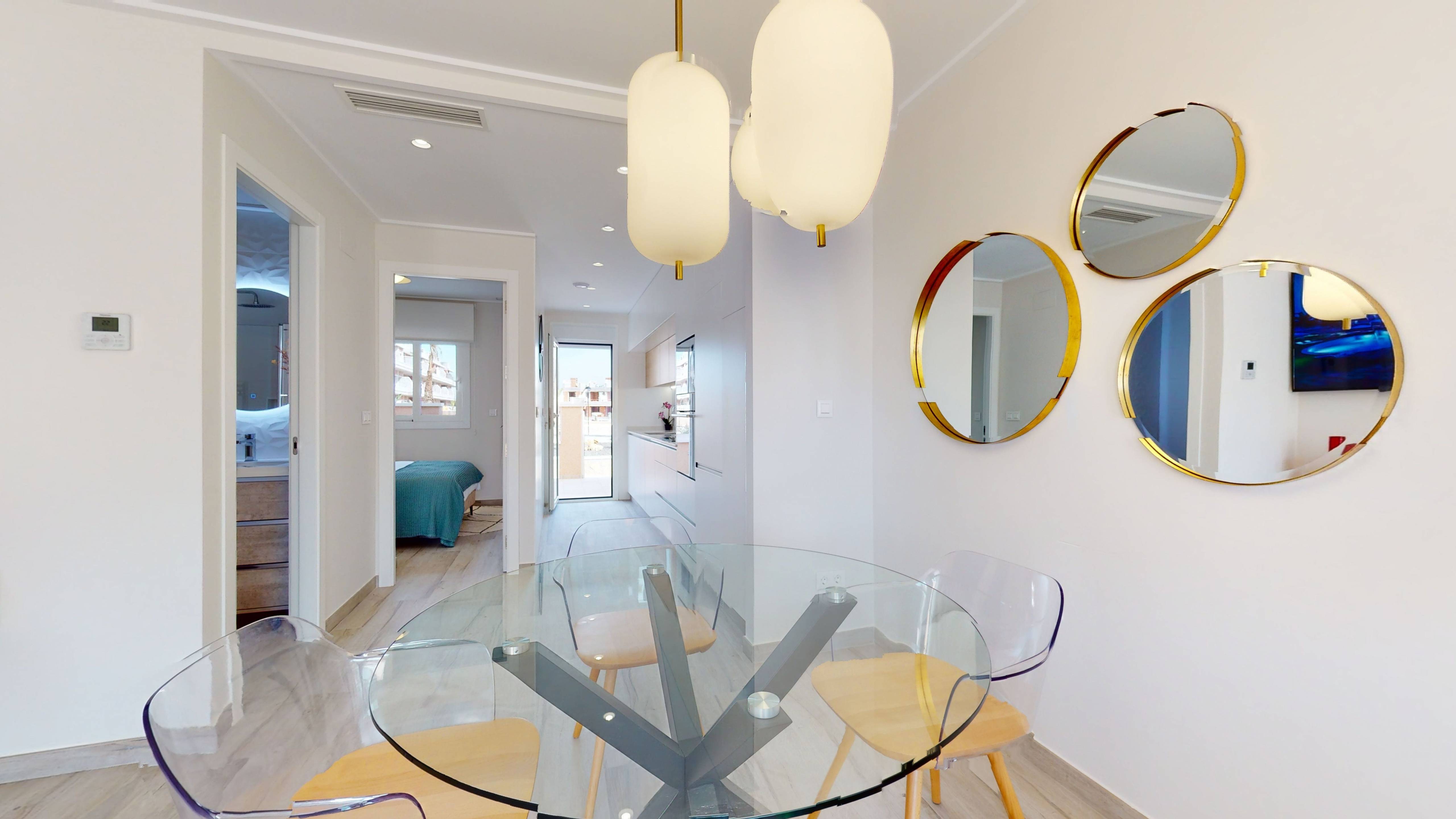 Second view of the apartment interior, Zona Pueblo