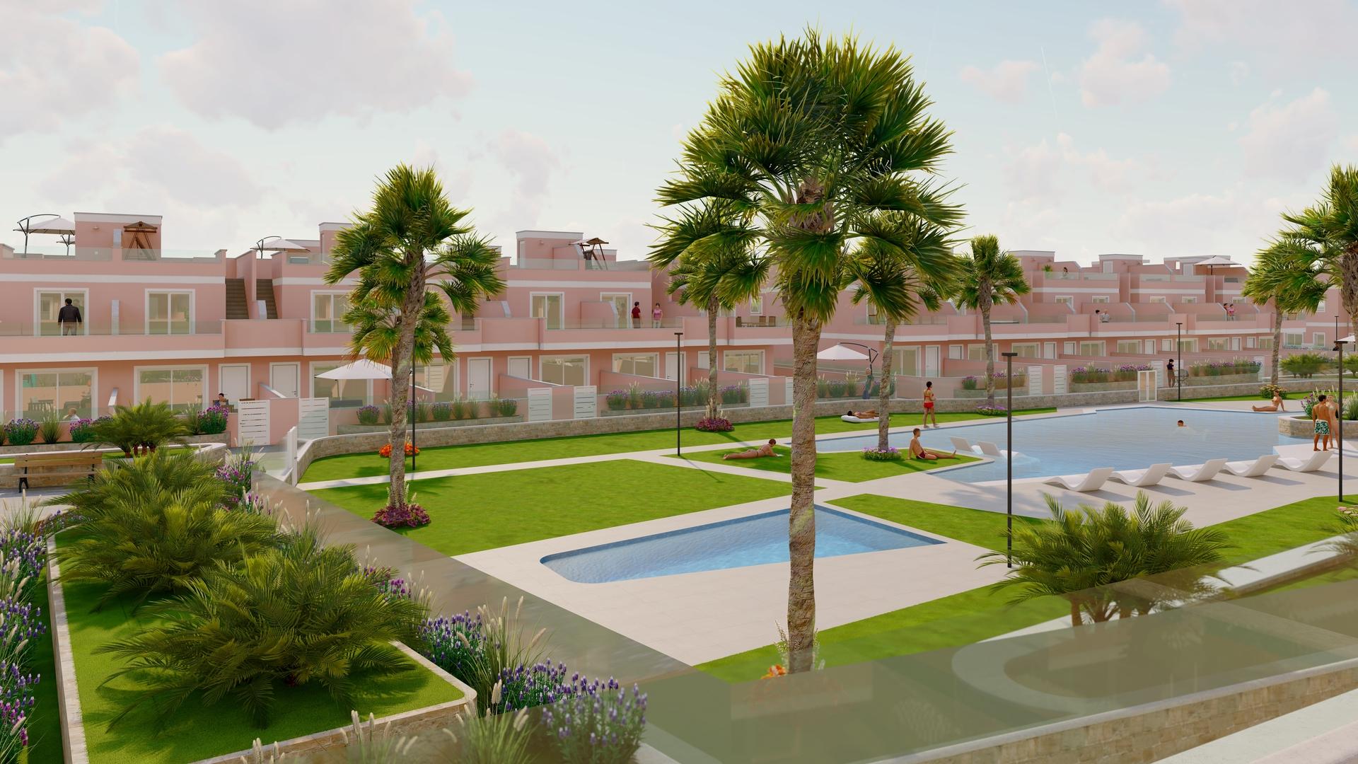 Complex grounds of the apartment in Zona Pueblo, Pilar De La Horadada (view 30)