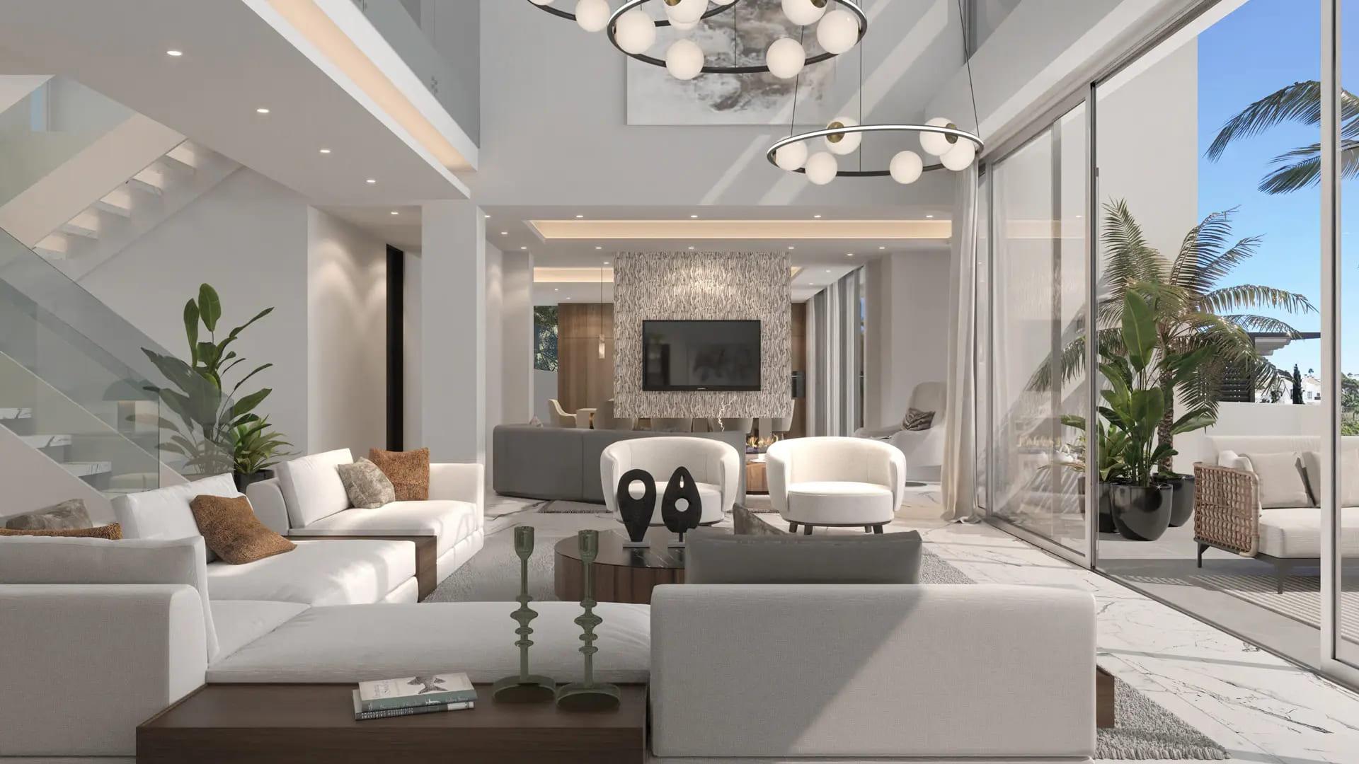 Additional reception or lounge room, 6-bedroom villa, Cortés