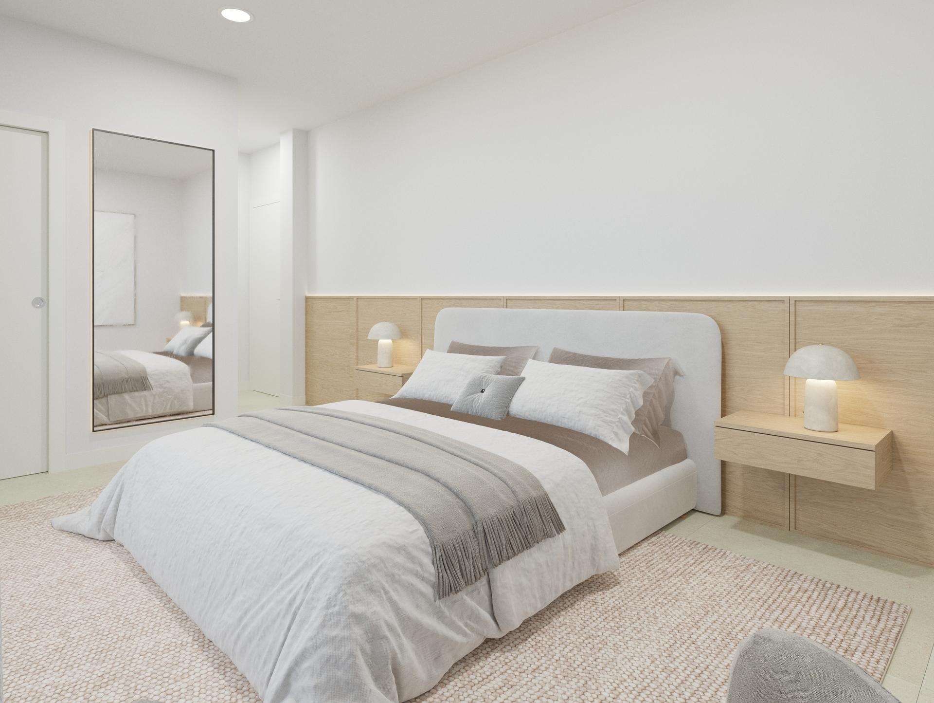Bedroom 2 interior, new-build villa, Ciudad Quesada, Rojales