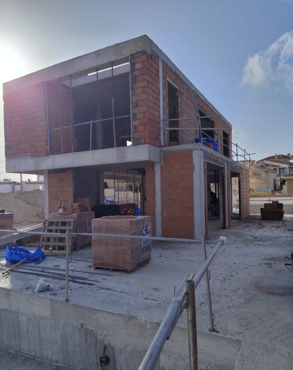 Architect render of villa exterior, Ciudad Quesada, Rojales