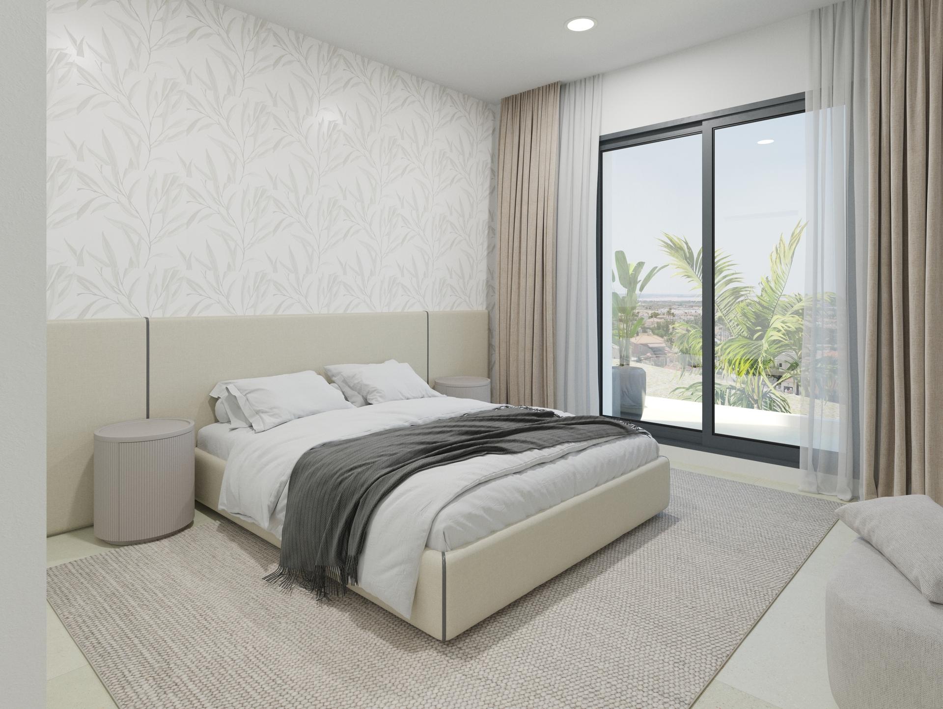 Master bedroom in new-build villa, Ciudad Quesada, Rojales