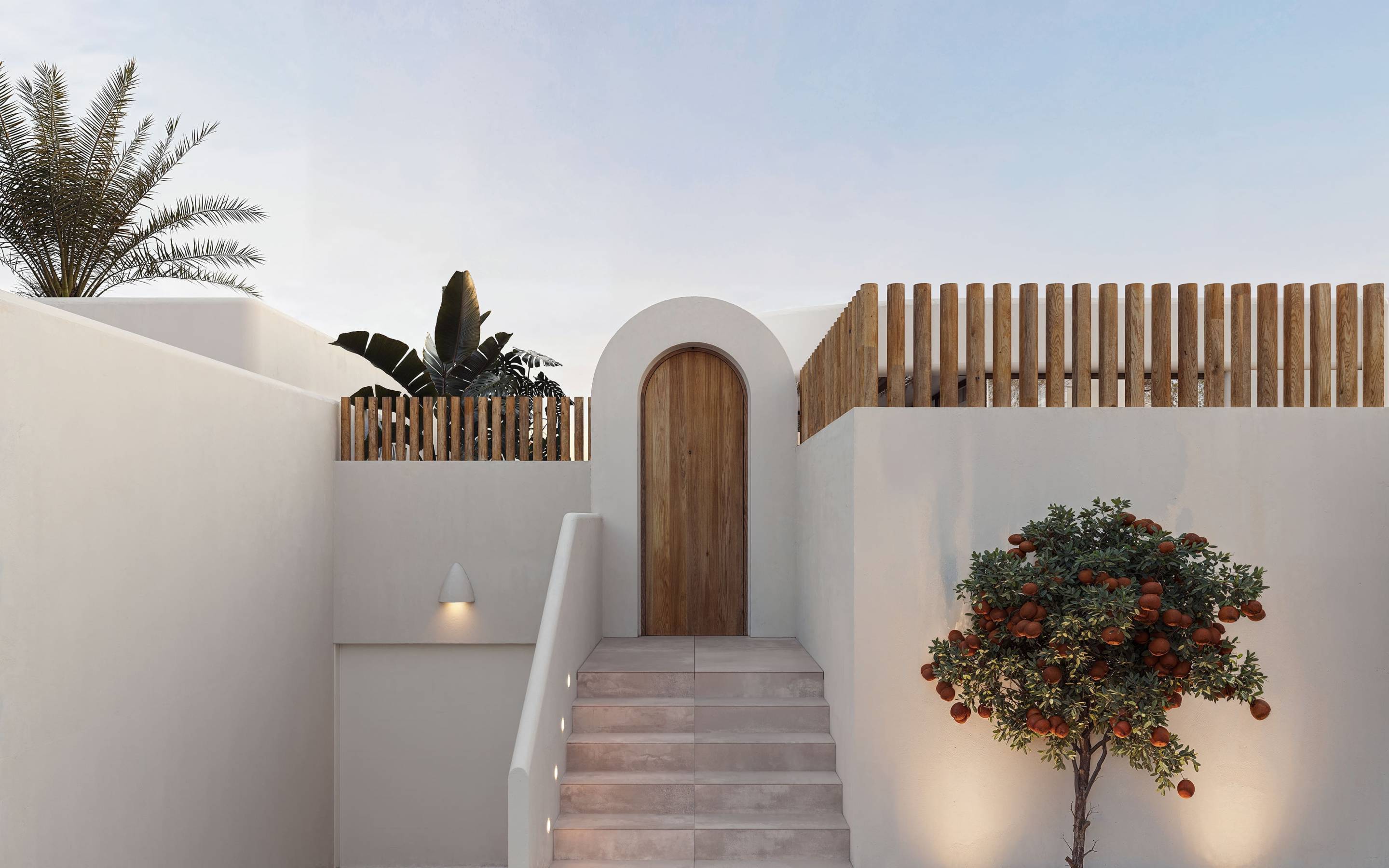 Aerial or elevated view of new-build villa site, Algorfa, Alicante