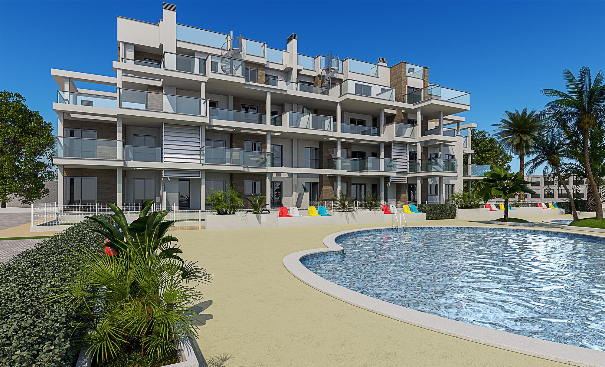 Interior view of penthouse in Les Bassetes-El Marjal, Denia