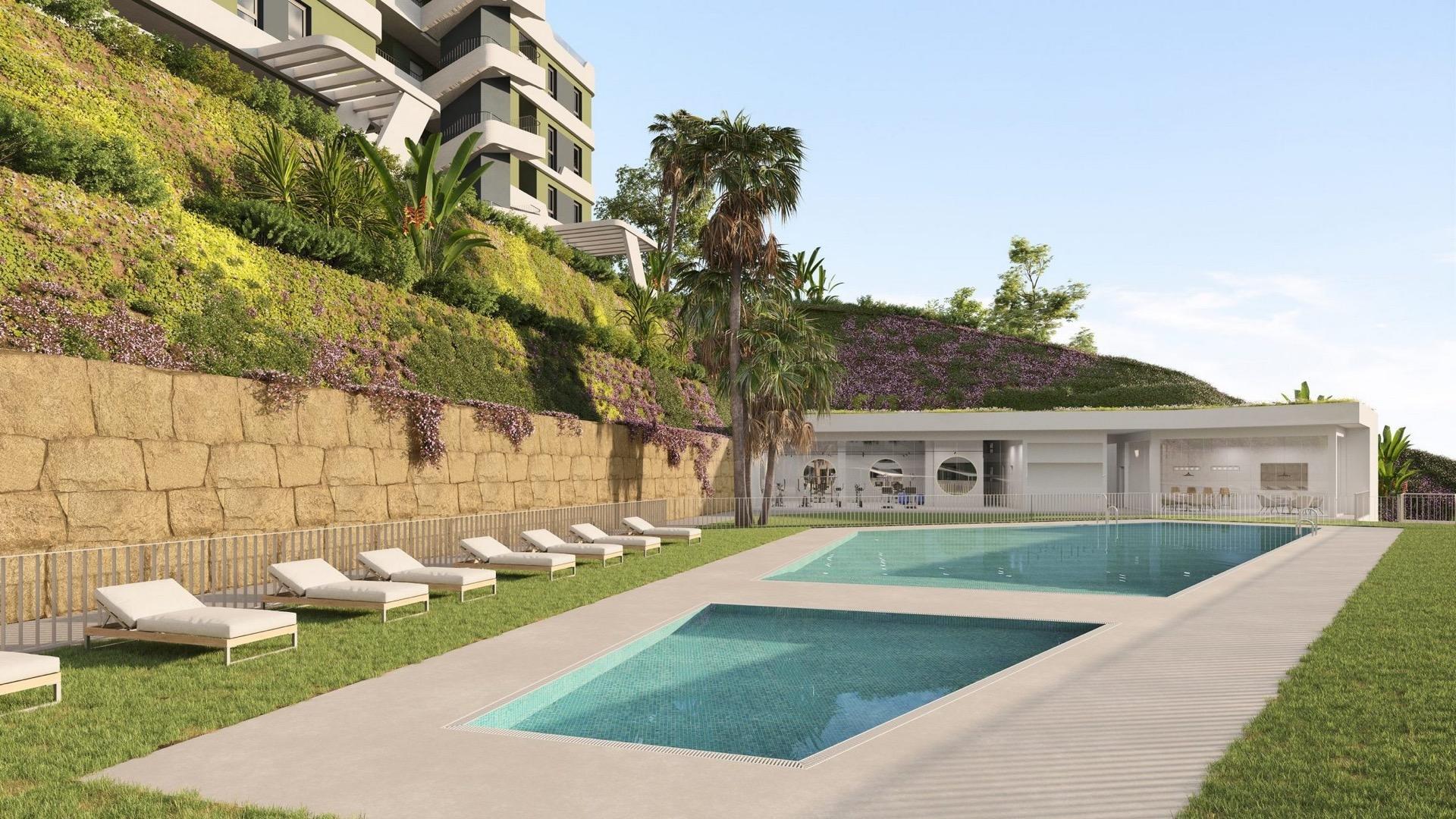 Site plan or floor plan of 108m2 apartment, La Cala de Mijas