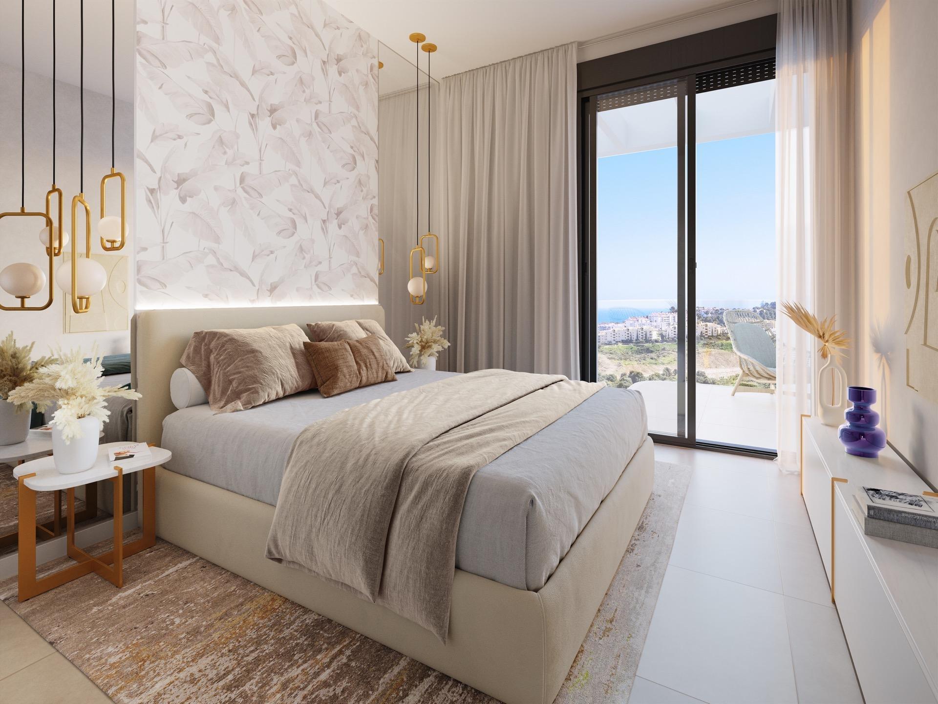 Second bathroom in 3-bedroom new-build apartment, La Cala de Mijas