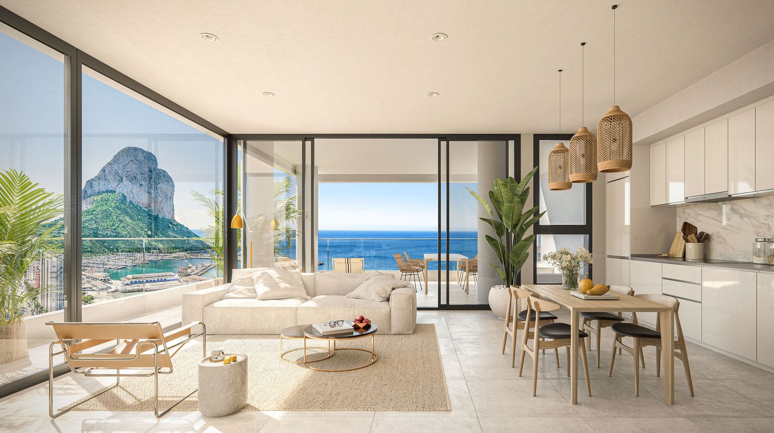 Another interior view of the apartment, Ifach