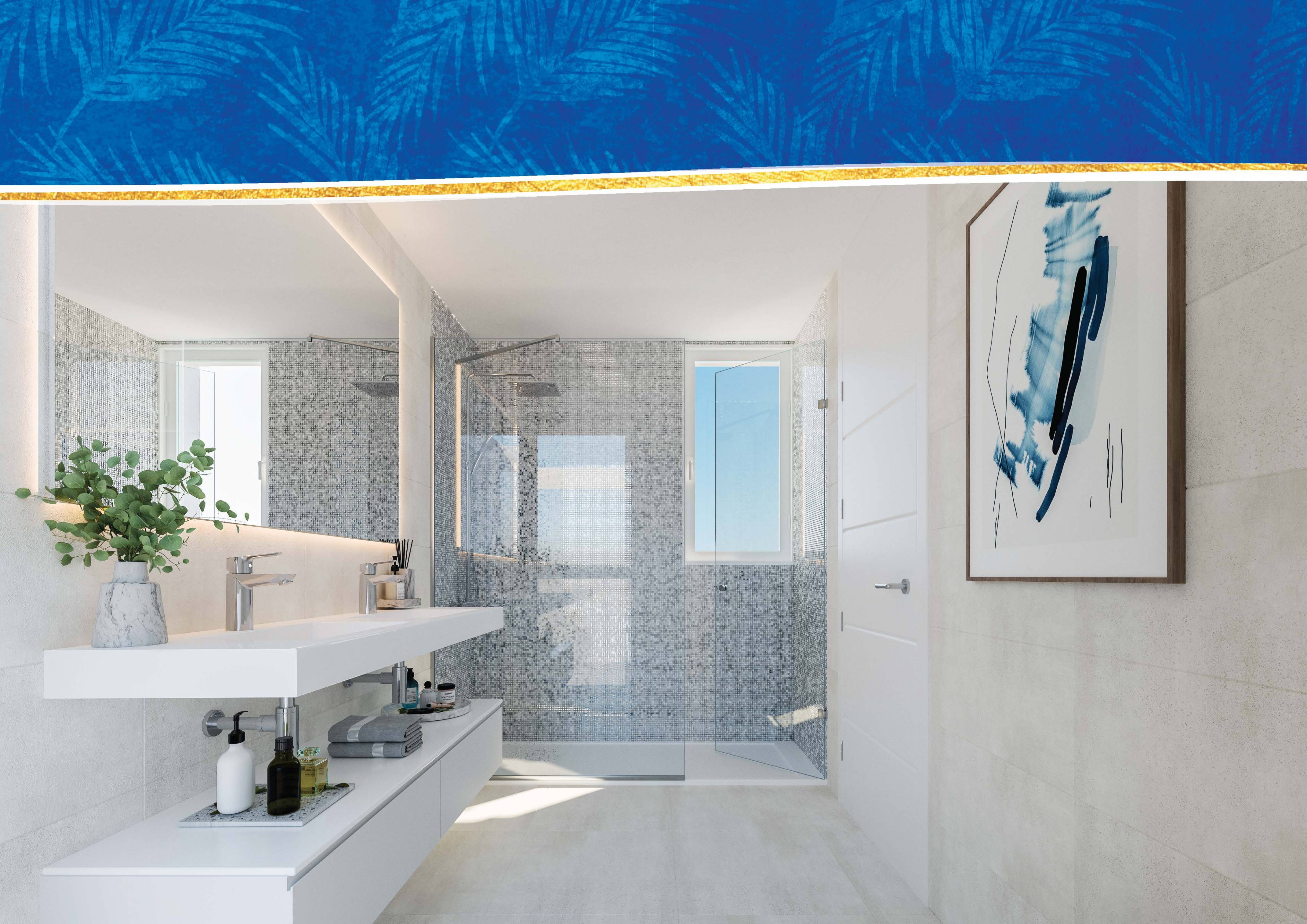 Communal pool deck and surrounding area, La Cala de Mijas development