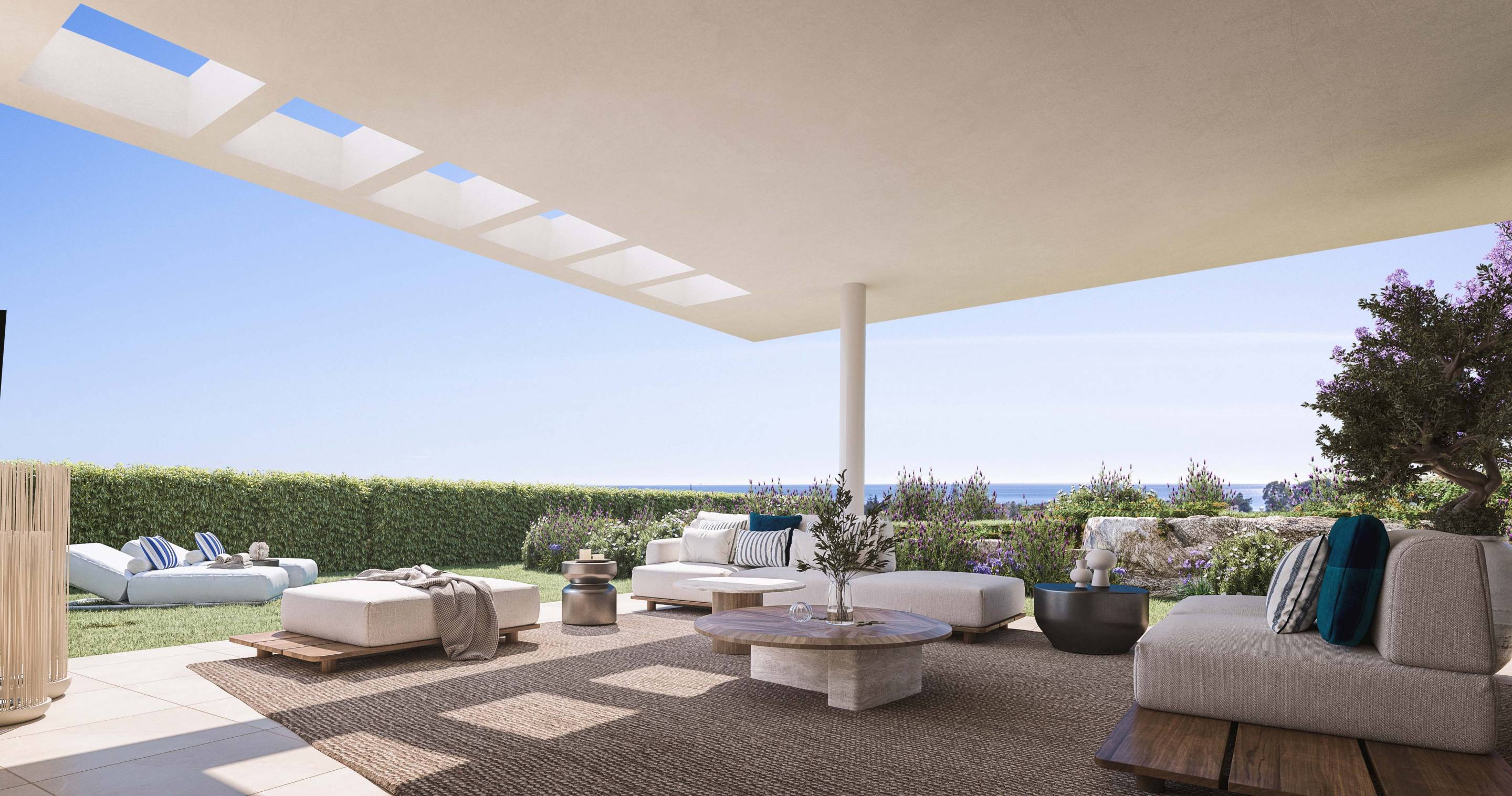 Underground parking spaces in new-build development, La Concha-Resina Golf