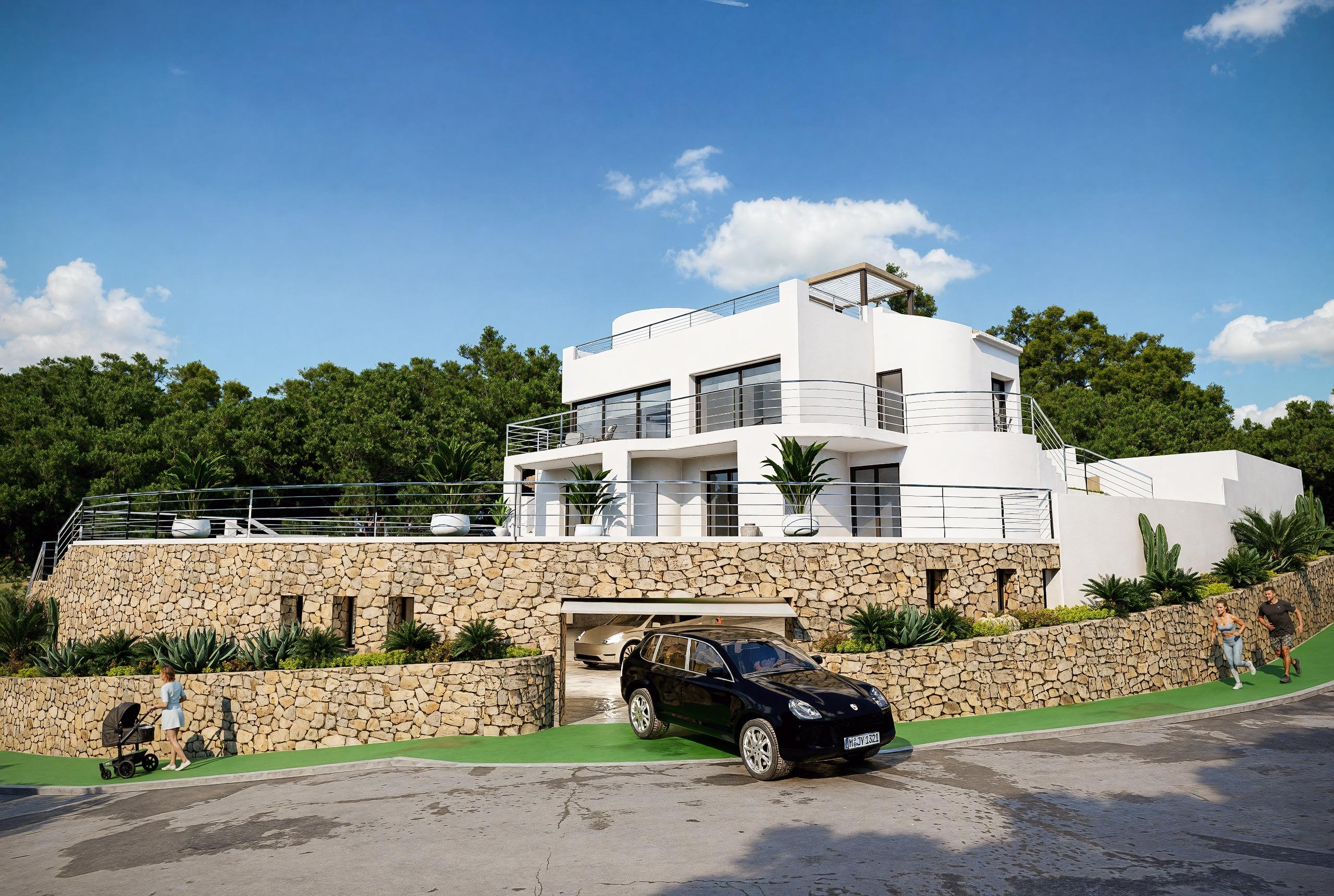 Utility or laundry room in 4-bedroom villa, Altea Hills