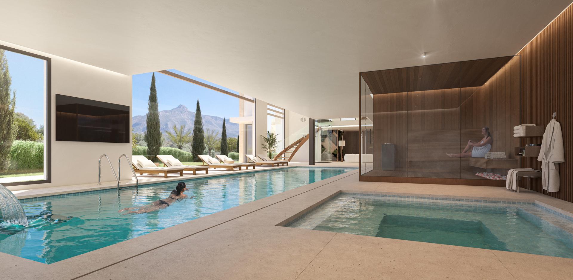 Open-plan kitchen and dining space in 2-bedroom apartment, Aloha