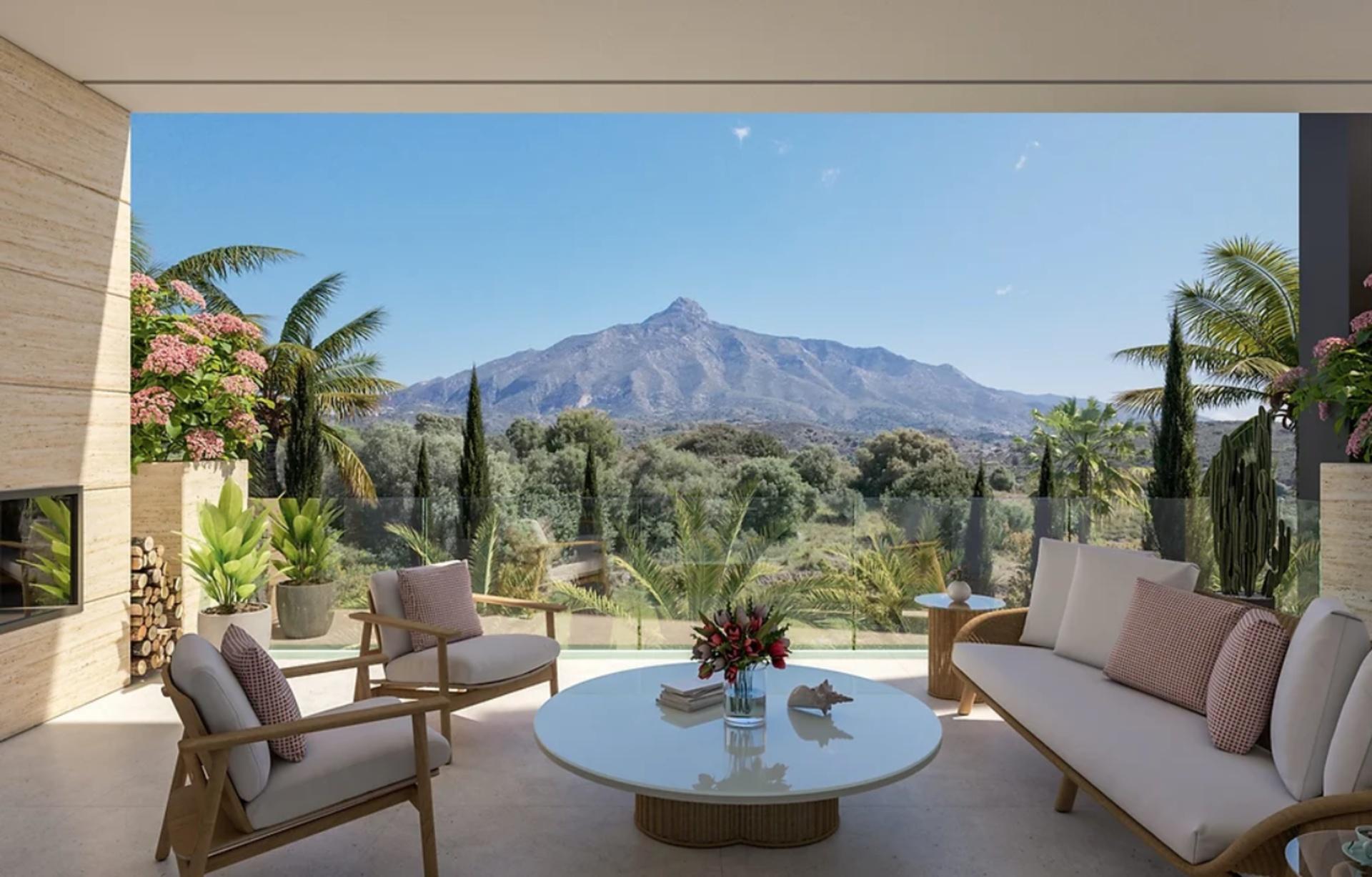 Third bathroom in 2-bedroom penthouse, Aloha, Marbella