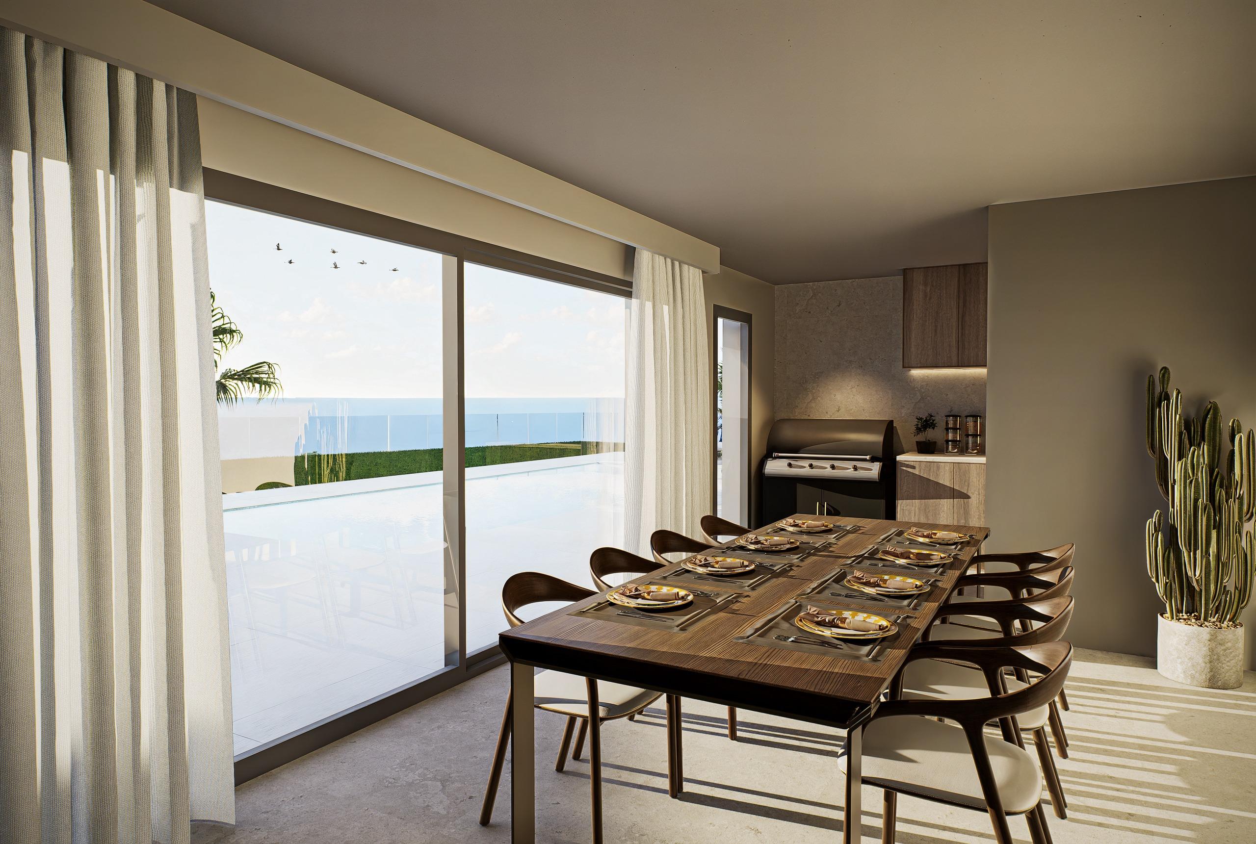 Solarium level of 4-bedroom villa, Altea Hills