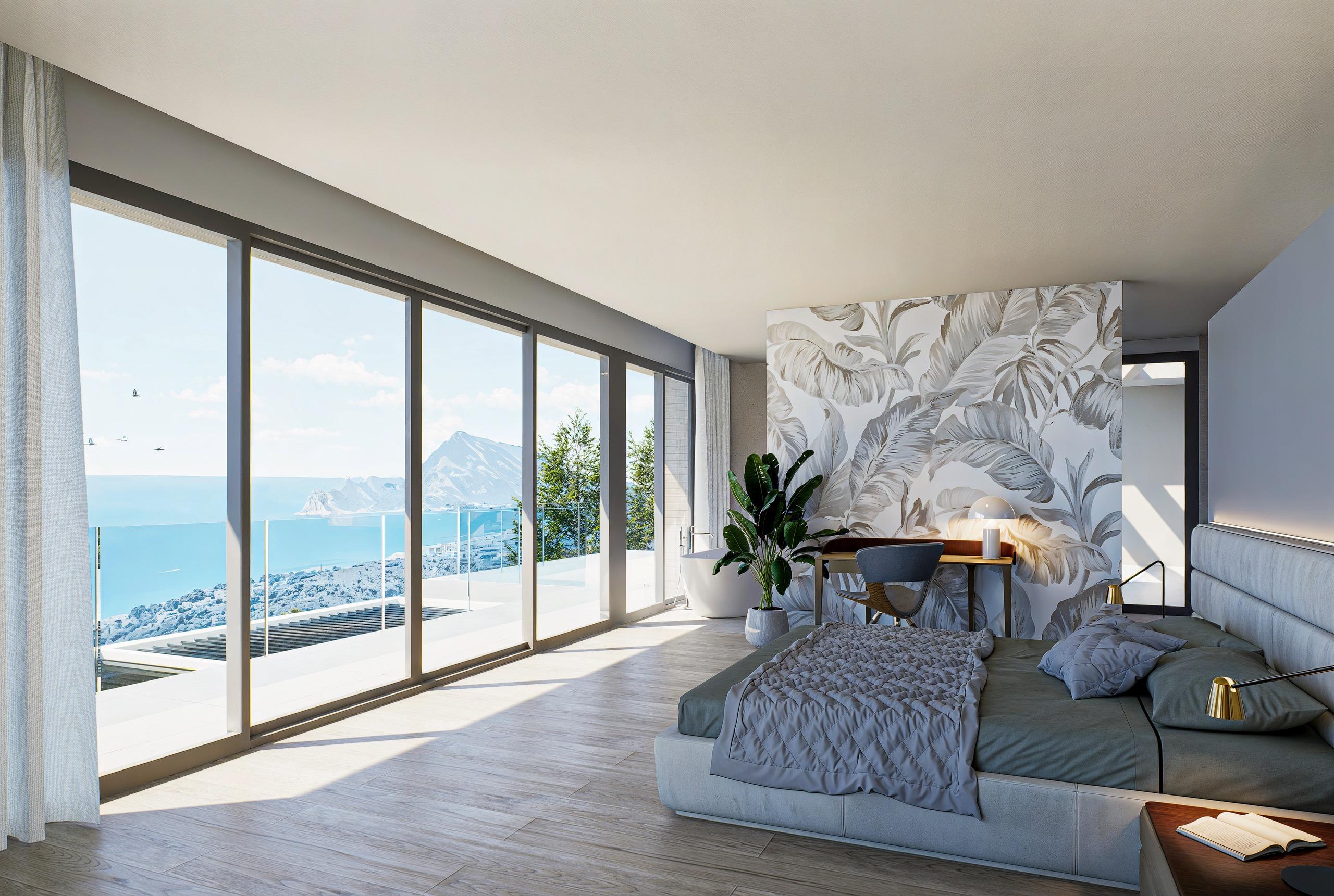 Bathroom detail in 4-bedroom villa, Altea Hills
