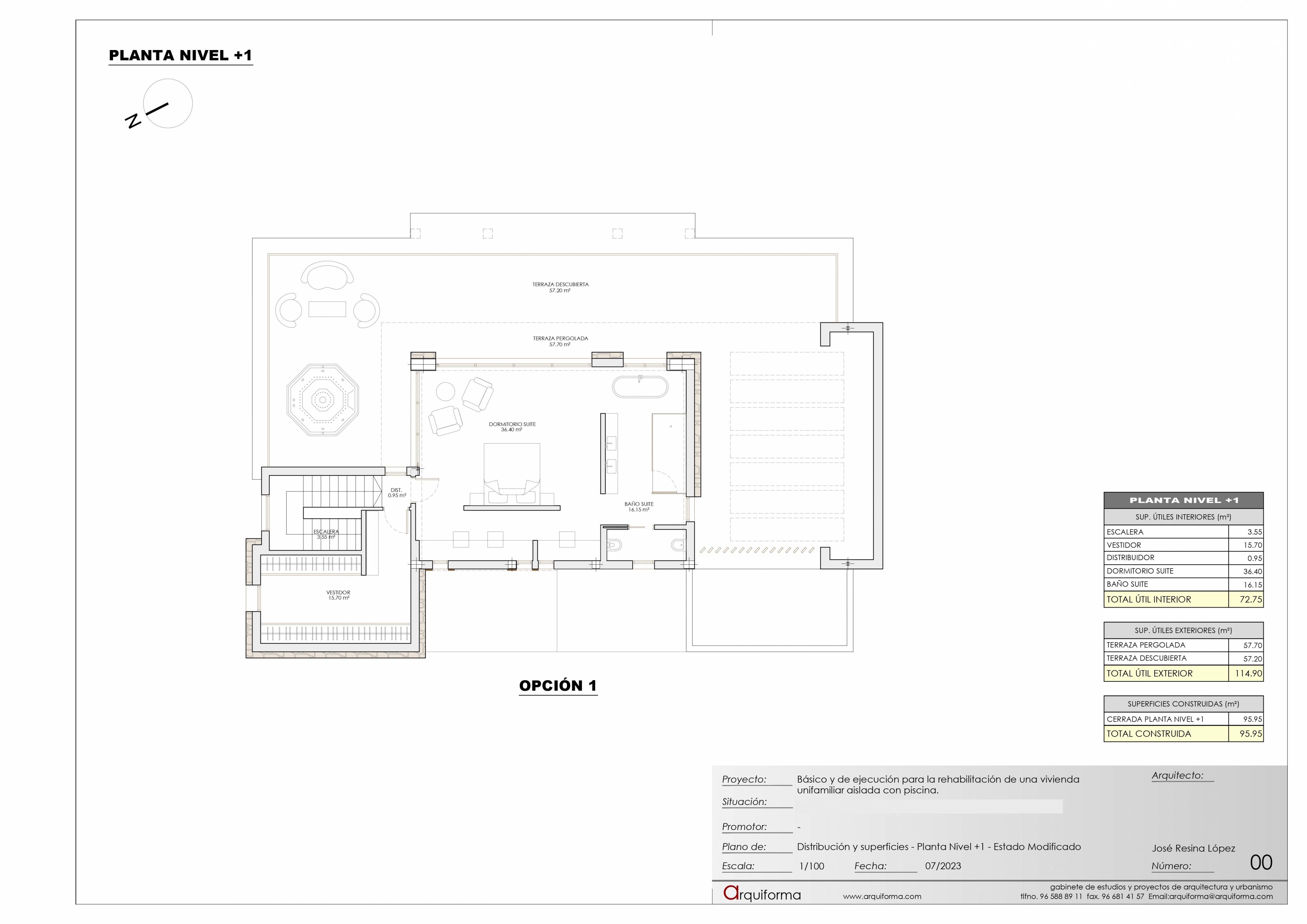 Location plan showing villa position in Altea Hills, Altea