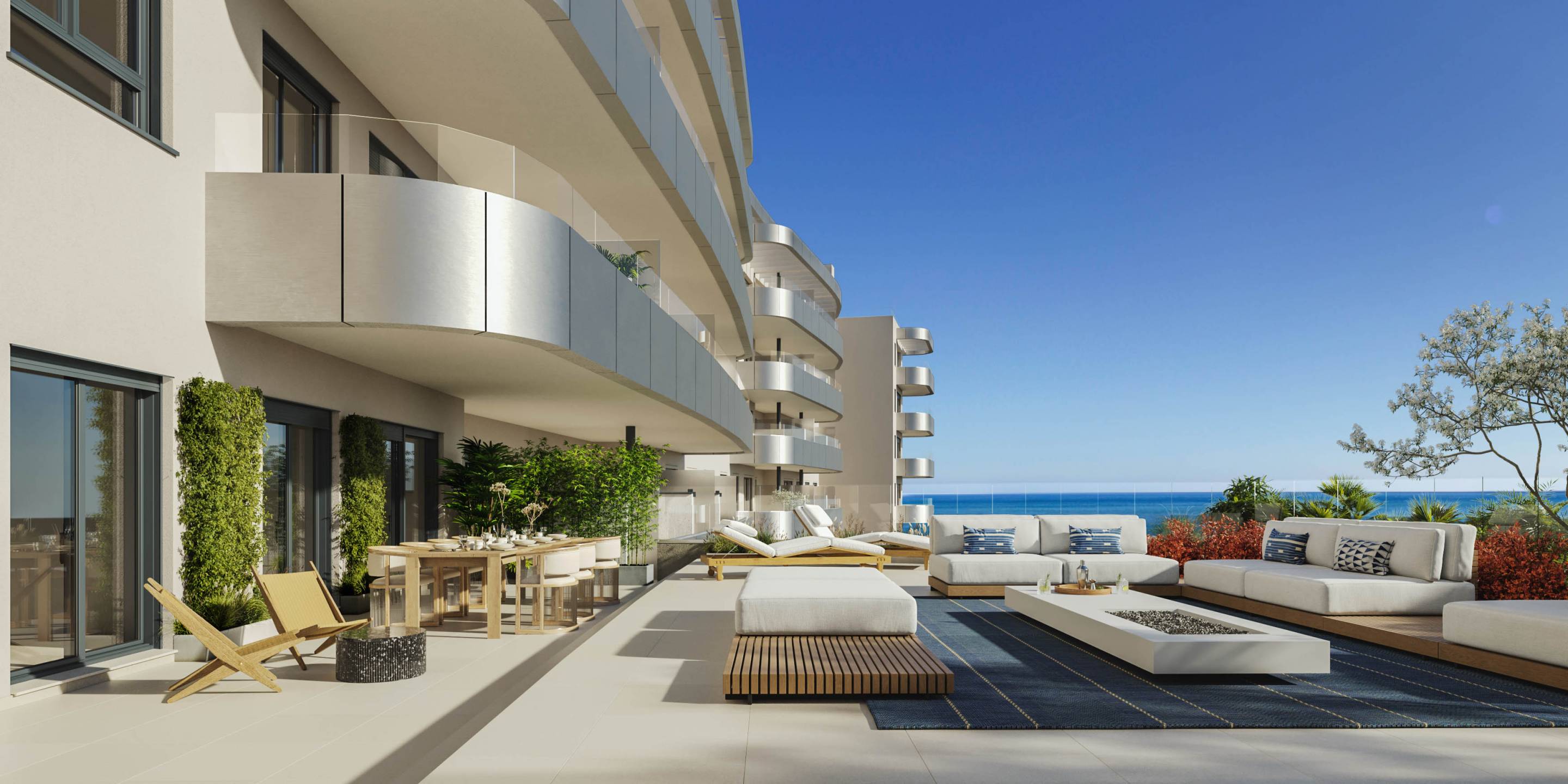 Underground parking spaces in new-build development, El Saltillo, Torremolinos