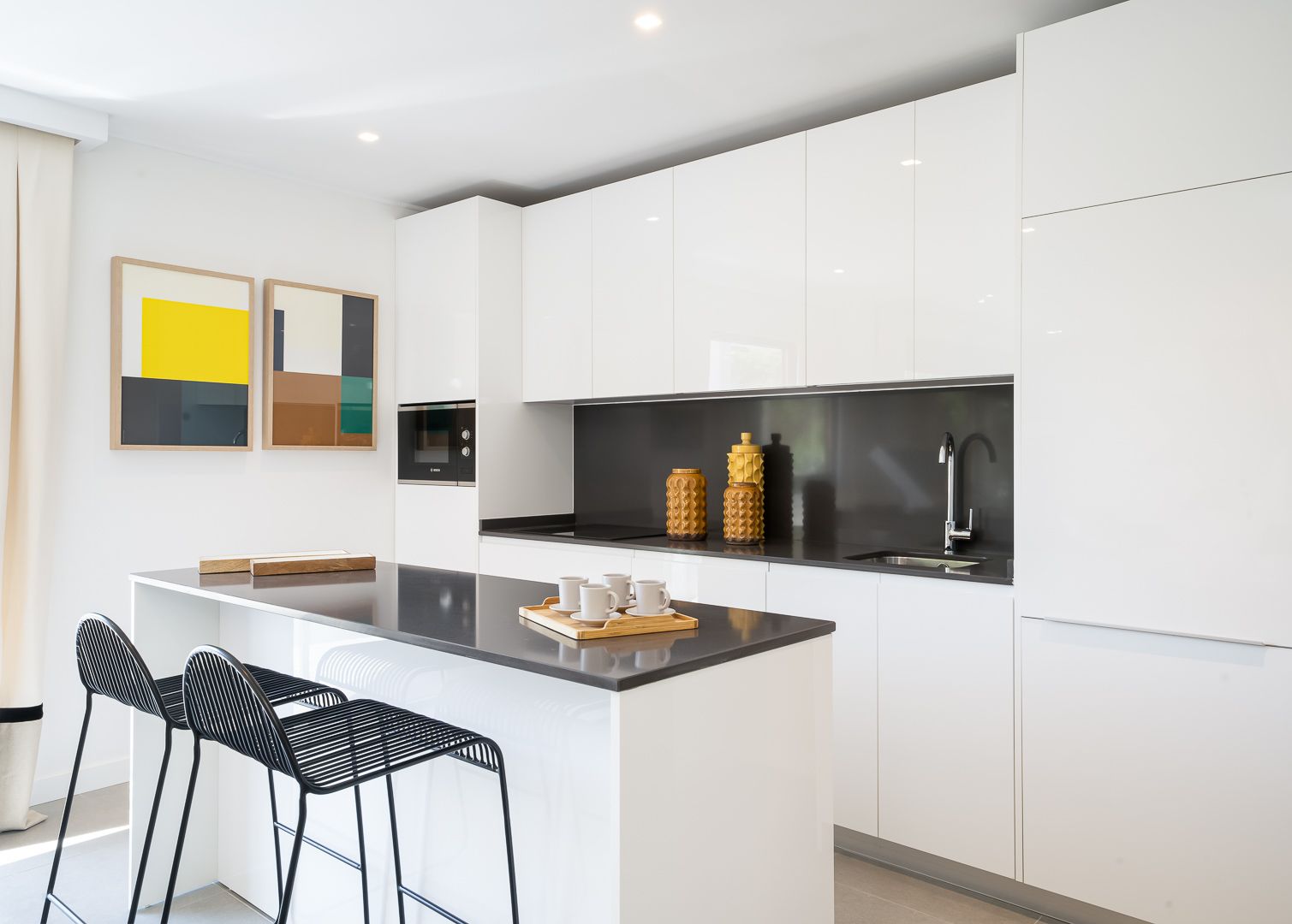 Third bedroom in 4-bedroom new-build apartment, El Saltillo, Torremolinos